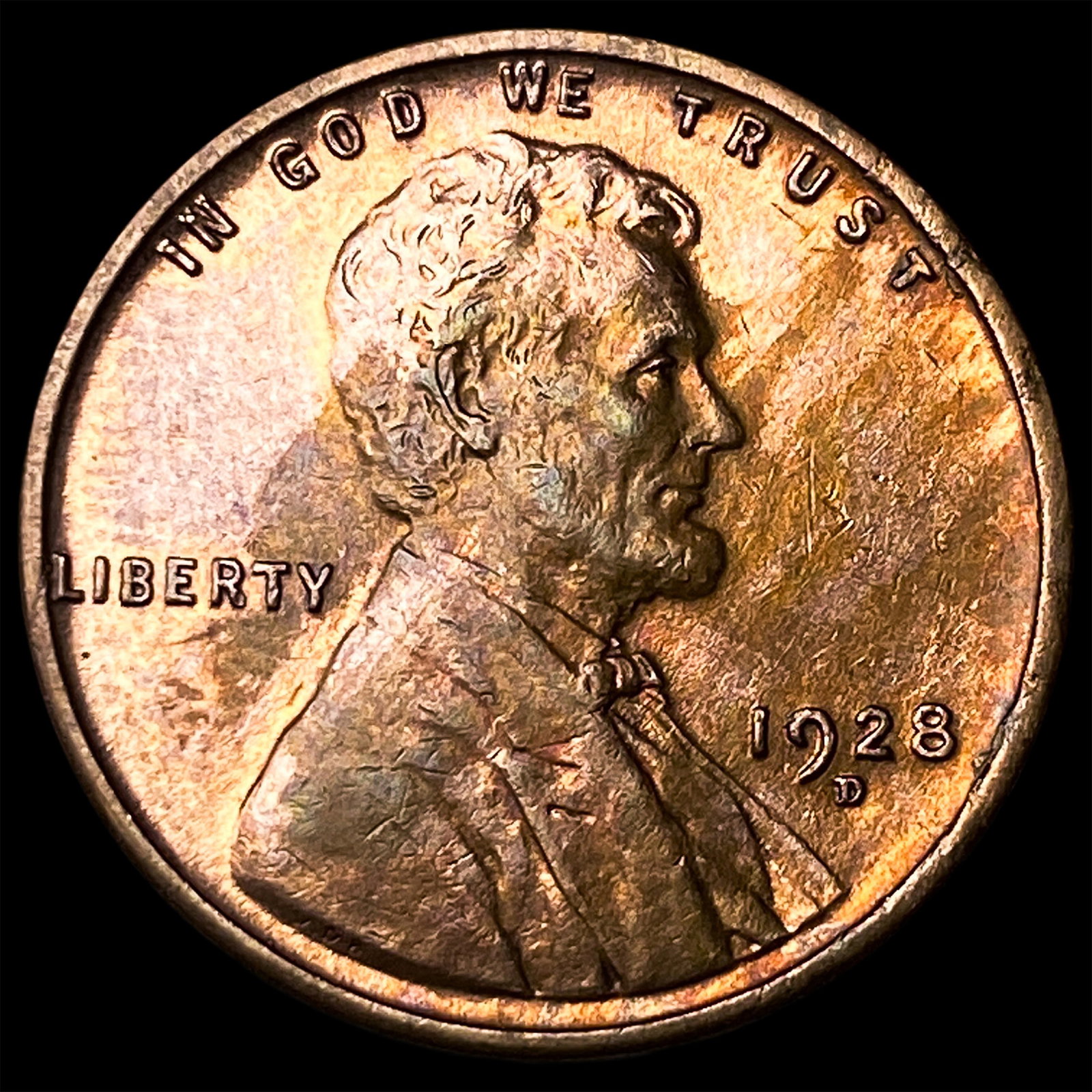 1928-D Lincoln Wheat Cent UNCIRCULATED (1 of 2)