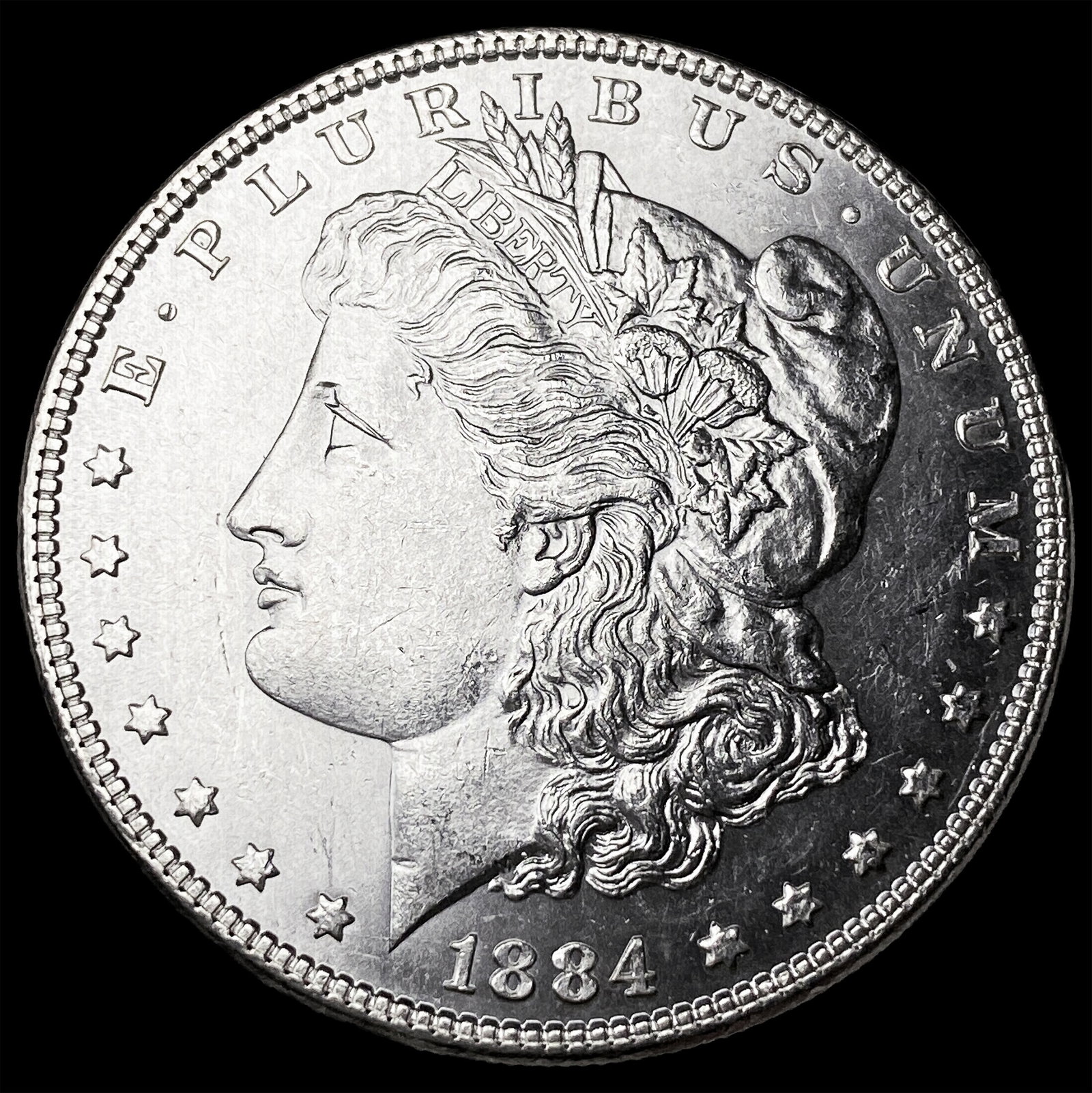1884 Silver Morgan Dollar UNCIRCULATED: 1884 Silver Morgan Dollar UNCIRCULATED