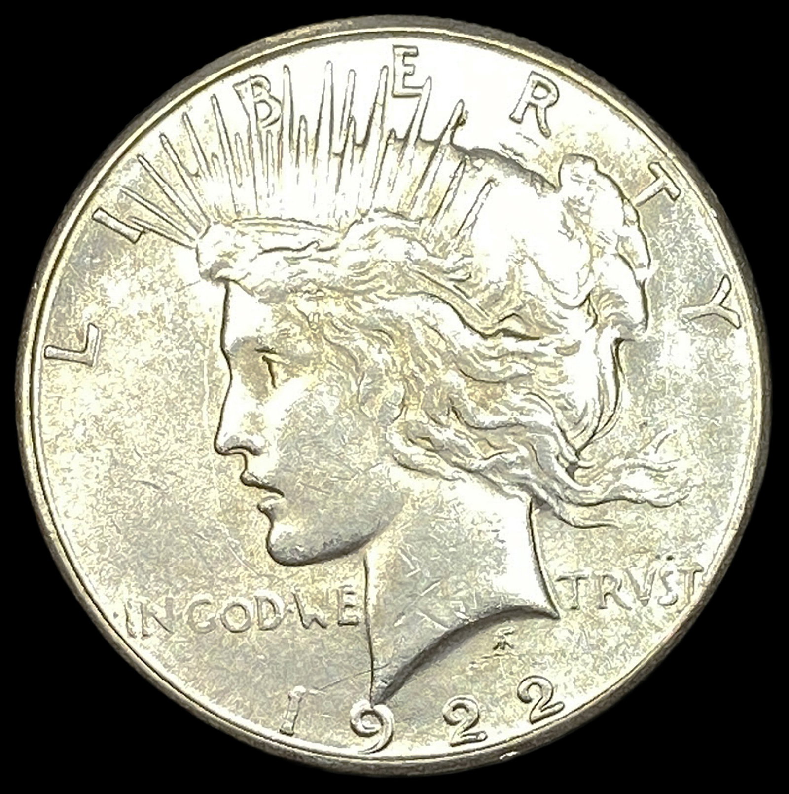 1922-S Silver Peace Dollar UNCIRCULATED (1 of 2)