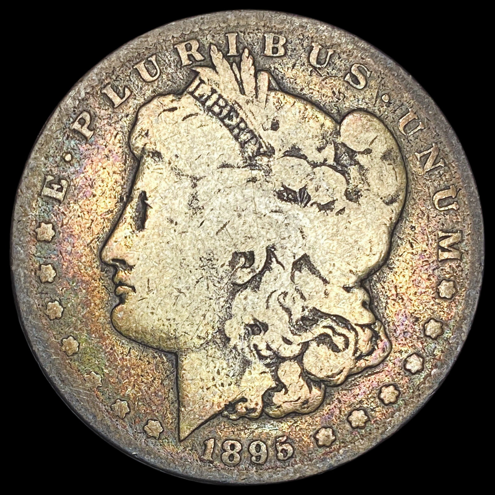 1895-S Silver Morgan Dollar NICELY CIRCULATED: 1895-S Silver Morgan Dollar NICELY CIRCULATED