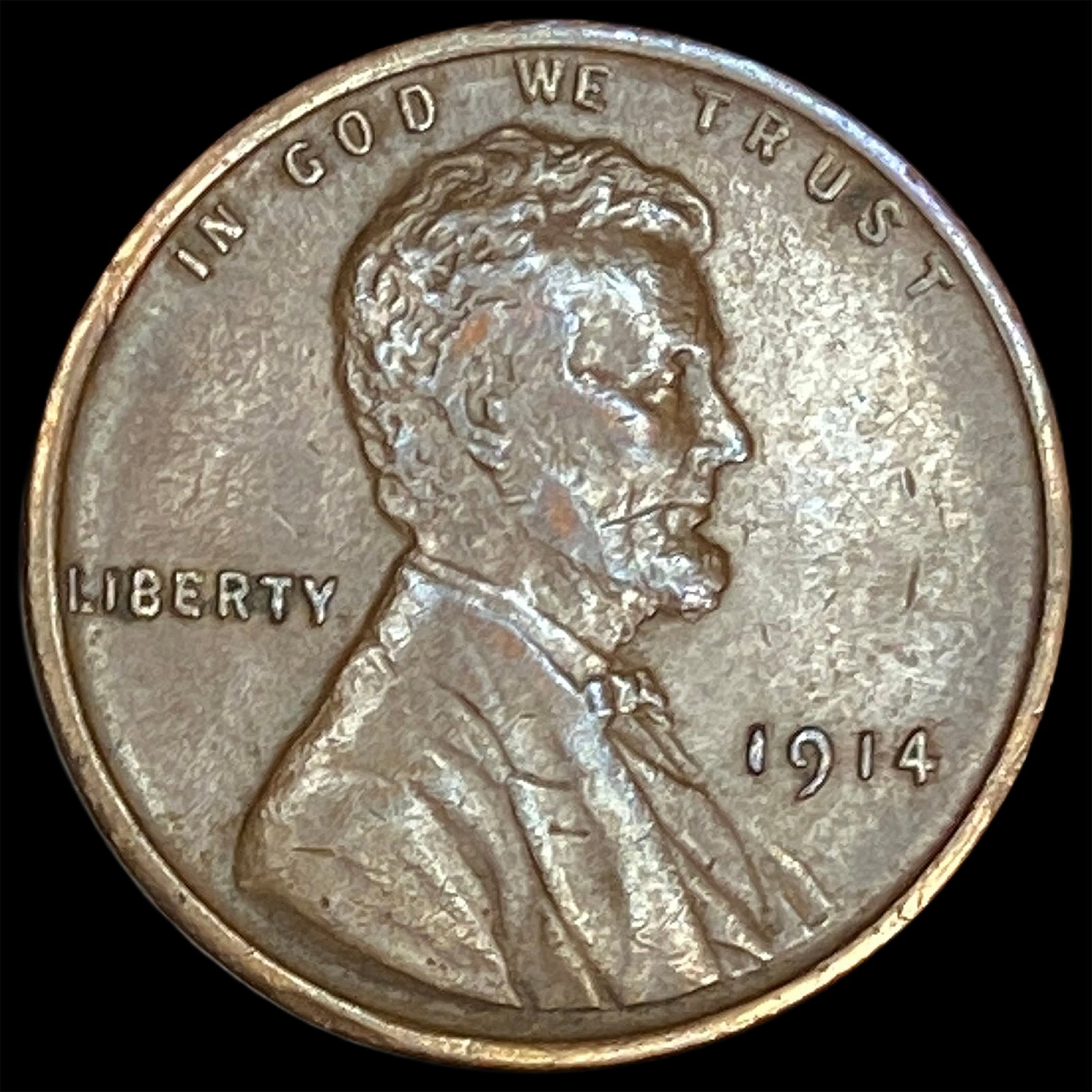 1914 Lincoln Wheat Cent CLOSELY UNCIRCULATED (1 of 2)
