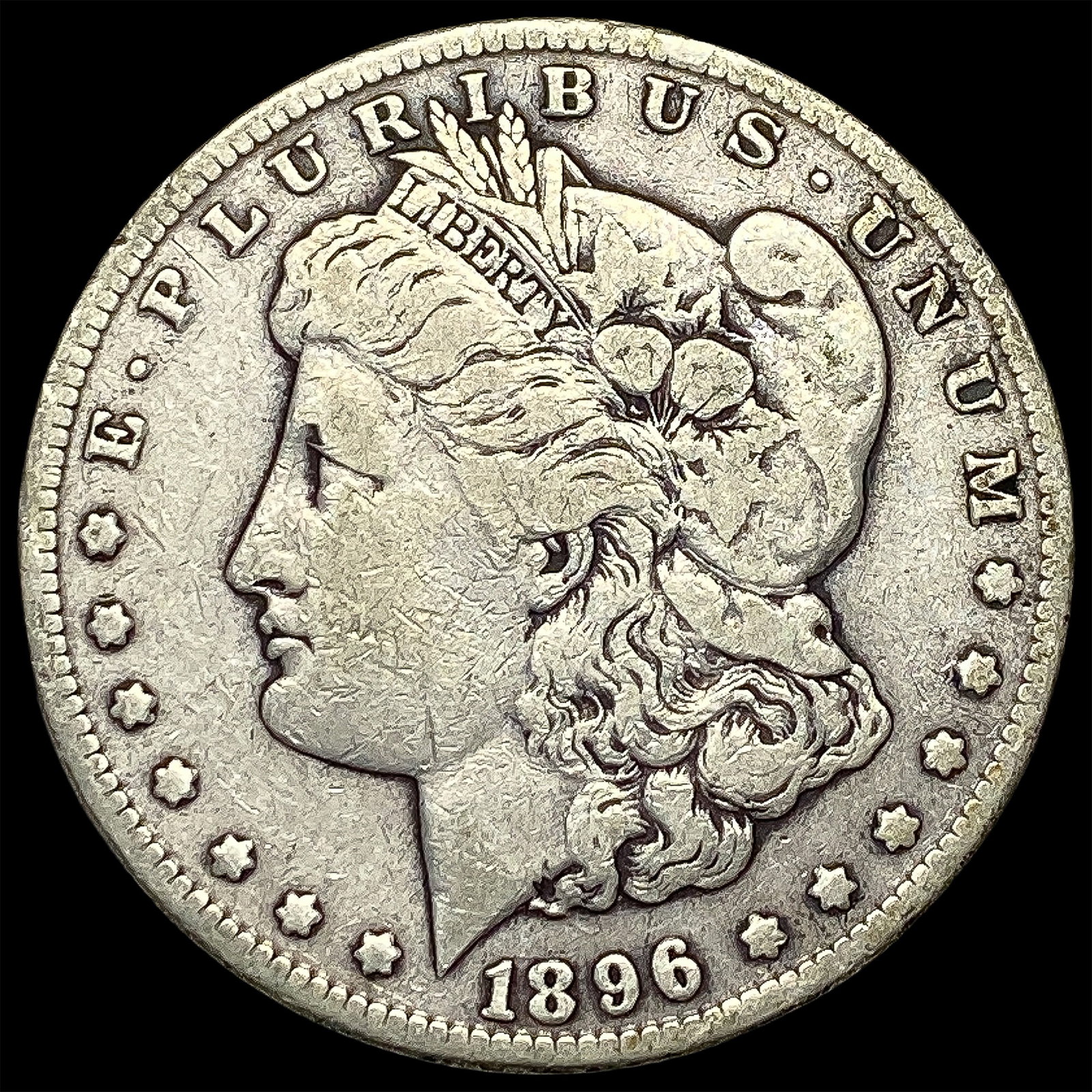 1896-S Silver Morgan Dollar LIGHTLY CIRCULATED (1 of 2)