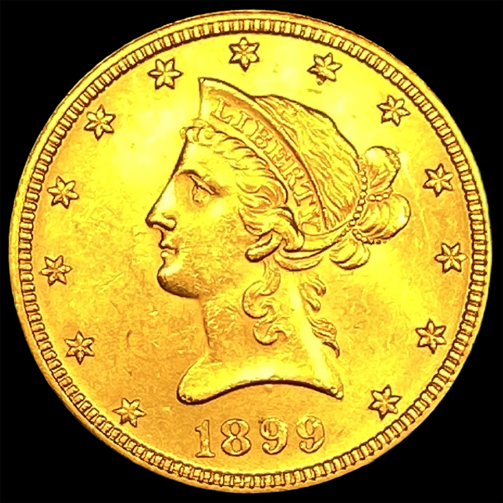 1899 Liberty Head $10 Gold Eagle UNCIRCULATED (1 of 2)