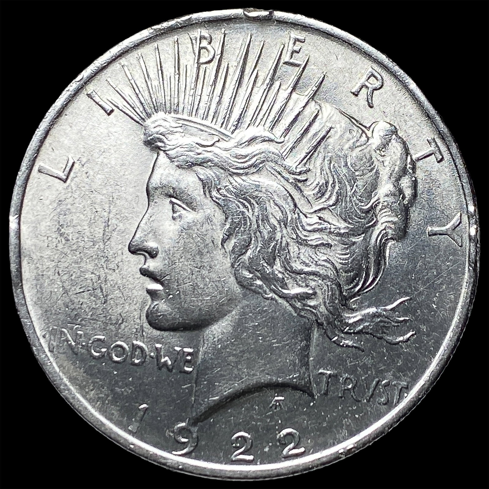 1922 Silver Peace Dollar UNCIRCULATED: 1922 Silver Peace Dollar UNCIRCULATED
