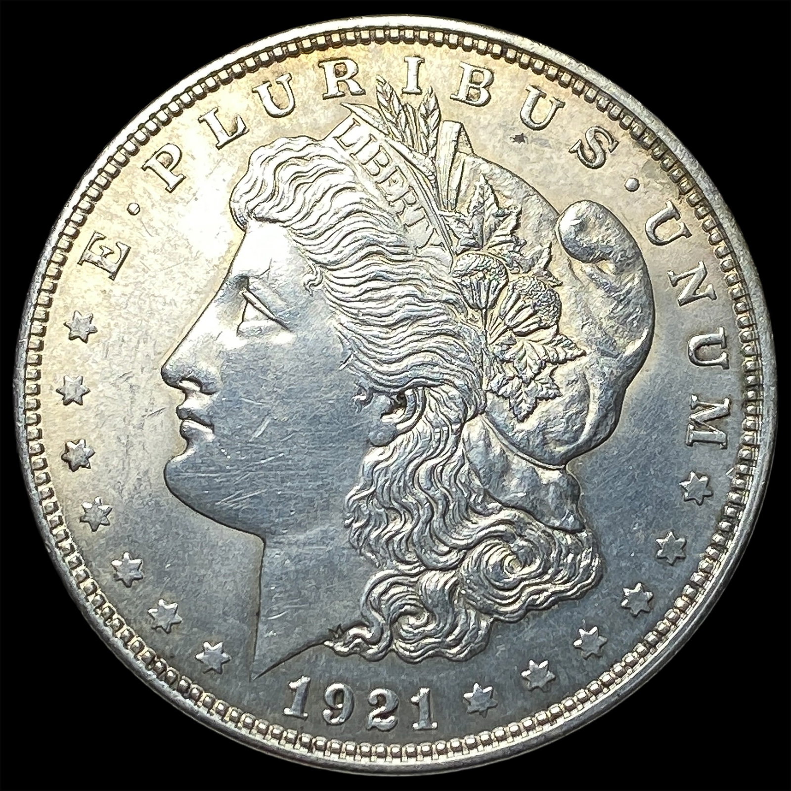 1921 Silver Morgan Dollar UNCIRCULATED: 1921 Silver Morgan Dollar UNCIRCULATED
