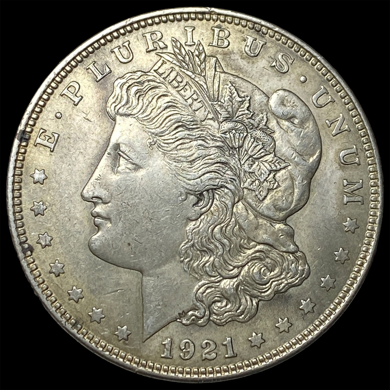 1921 Silver Morgan Dollar NICELY CIRCULATED: 1921 Silver Morgan Dollar NICELY CIRCULATED