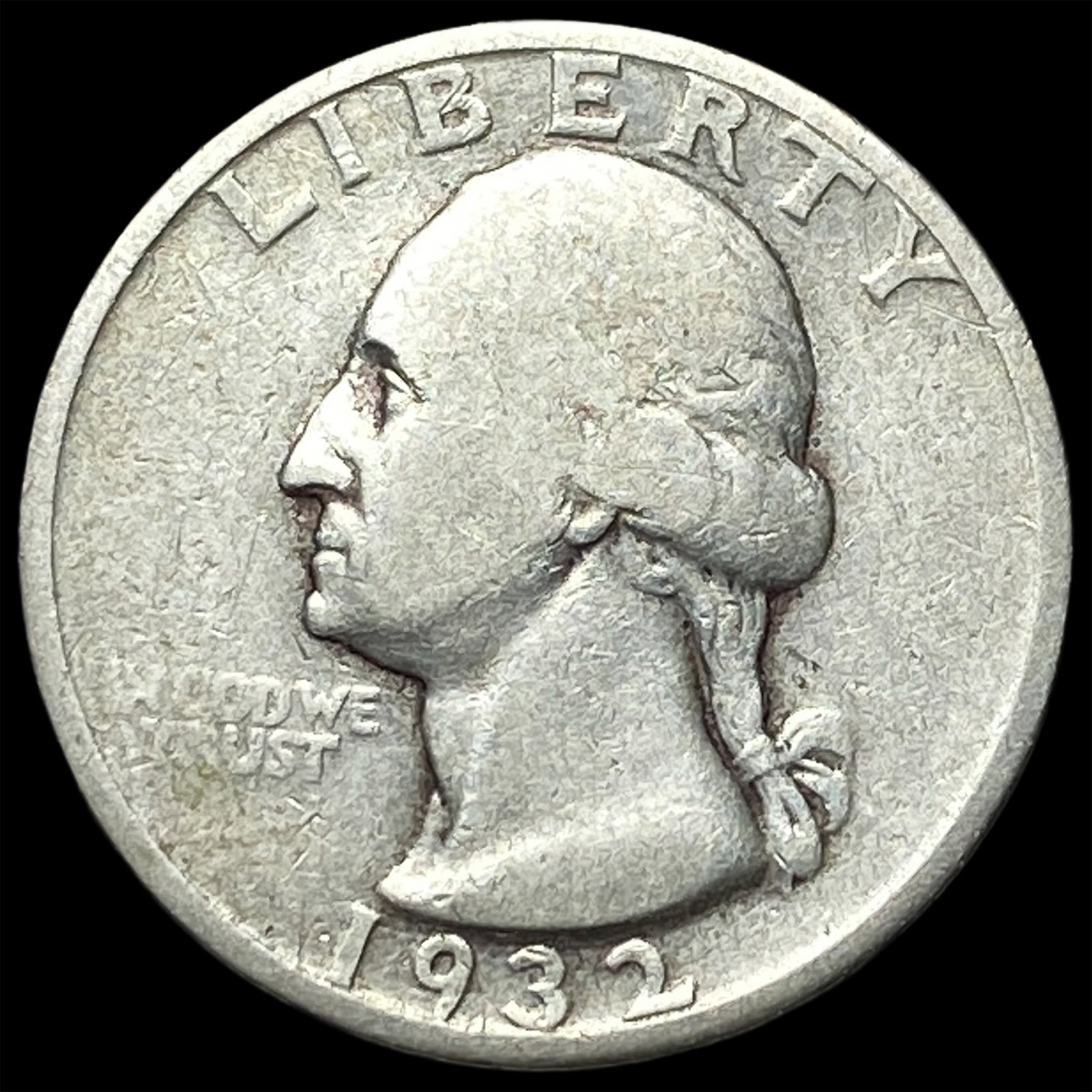 1932-S Silver Washington Quarter NEARLY UNCIRCULATED (1 of 2)