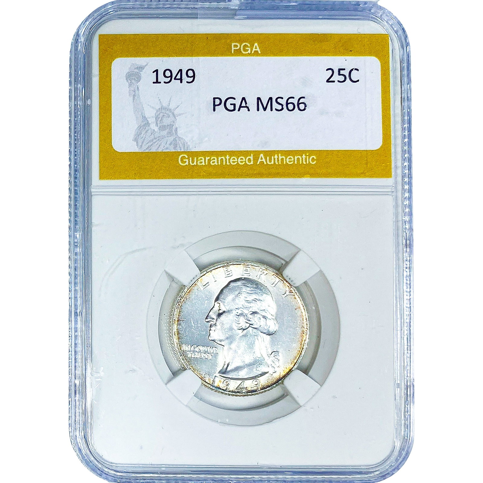 1949 Washington Silver Quarter PGA MS66 (1 of 2)