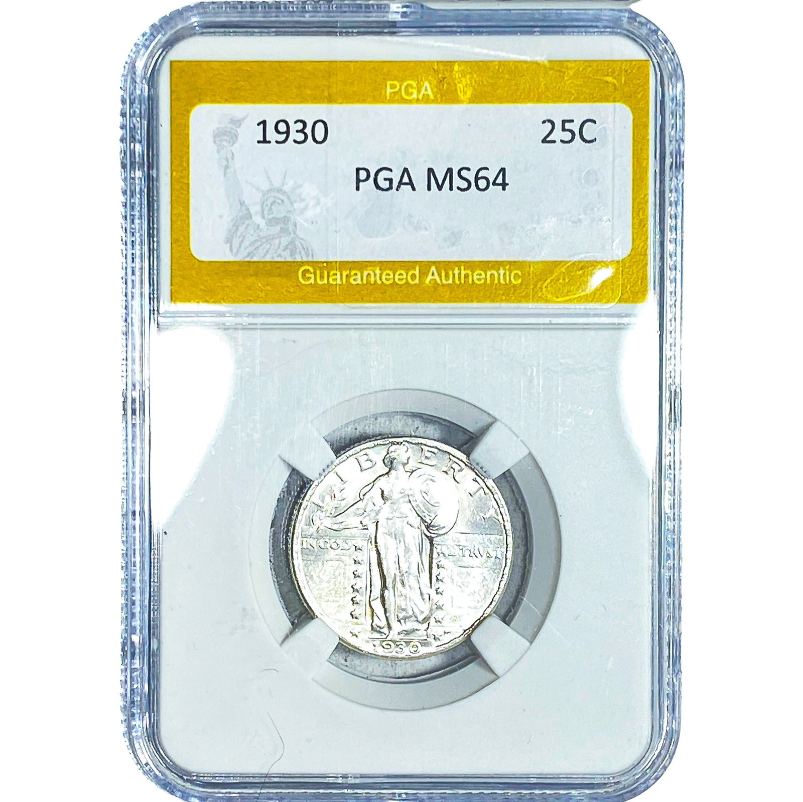 1930 Standing Liberty Quarter PGA MS64 (1 of 2)