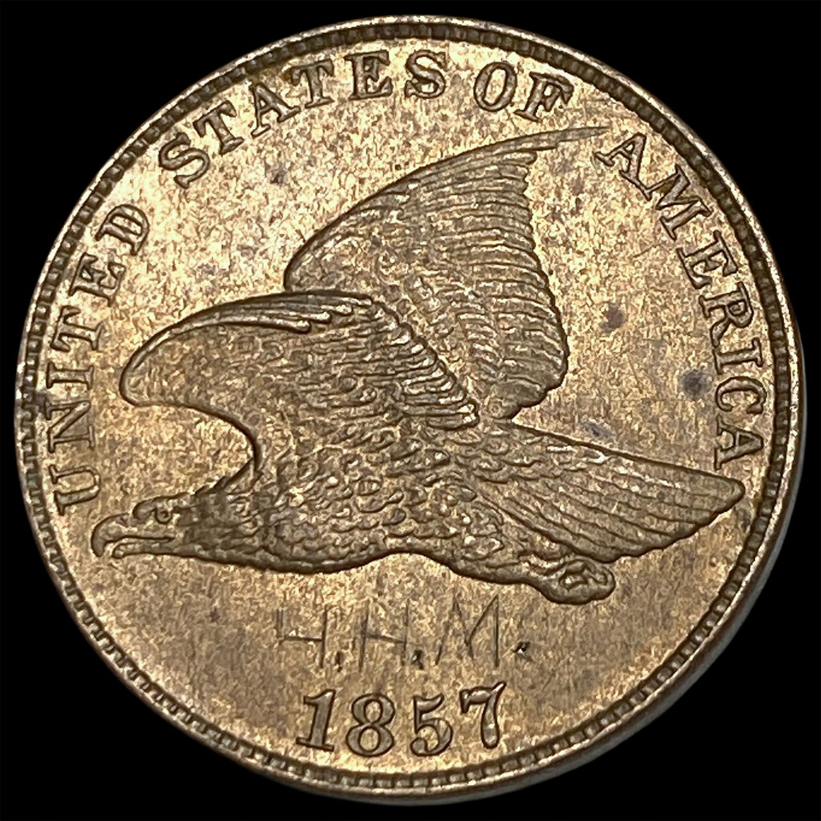 1857 Flying Eagle Cent HIGH GRADE (1 of 2)