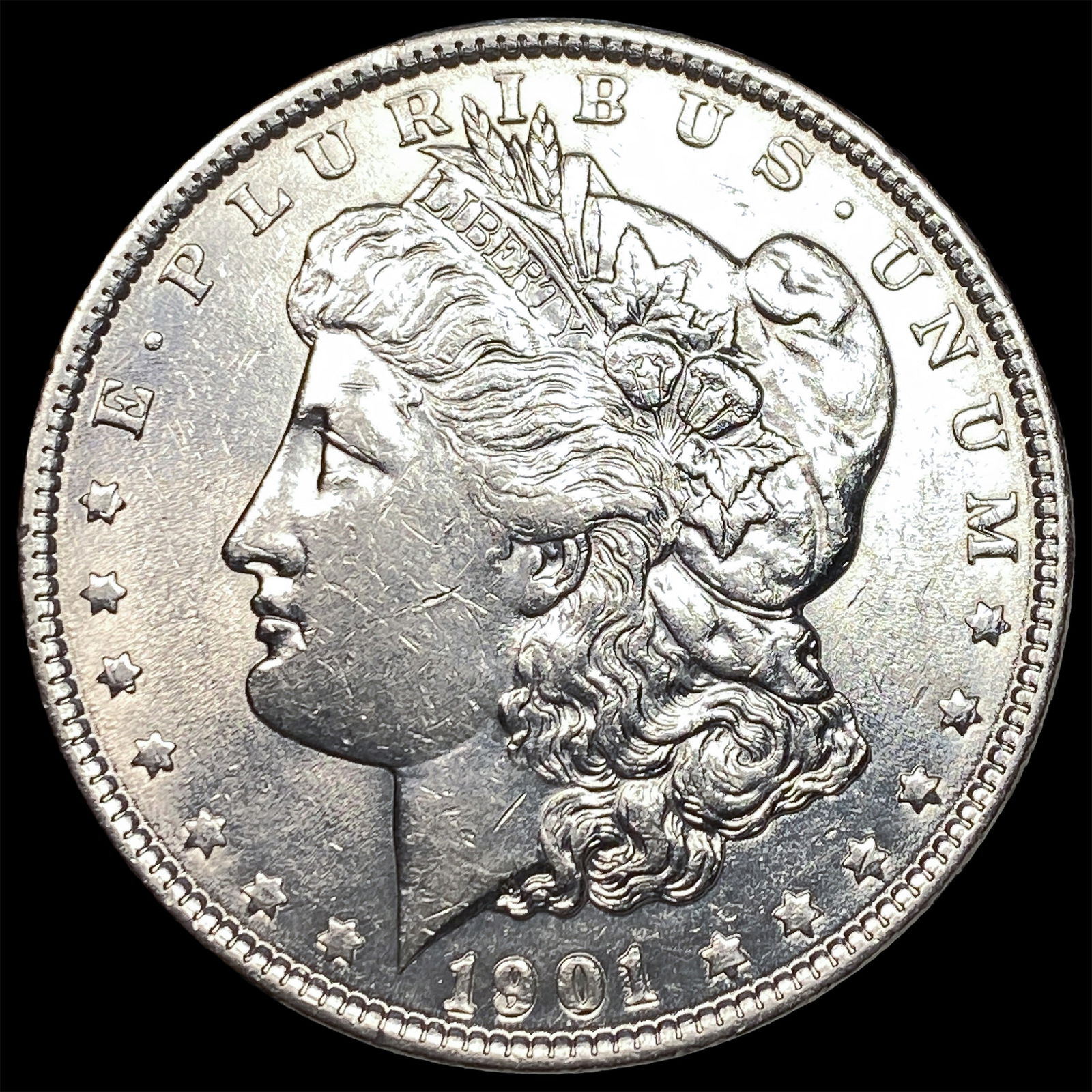 1901 Morgan Silver Dollar CHOICE BU: 1901 Morgan Silver Dollar CHOICE BU
