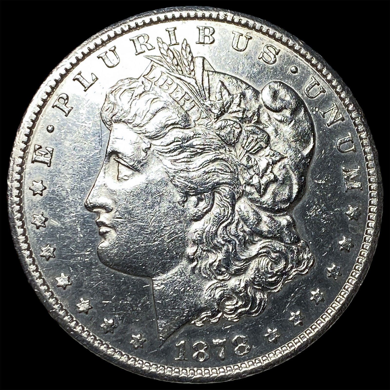 1878-S Silver Morgan Dollar UNCIRCULATED: 1878-S Silver Morgan Dollar UNCIRCULATED