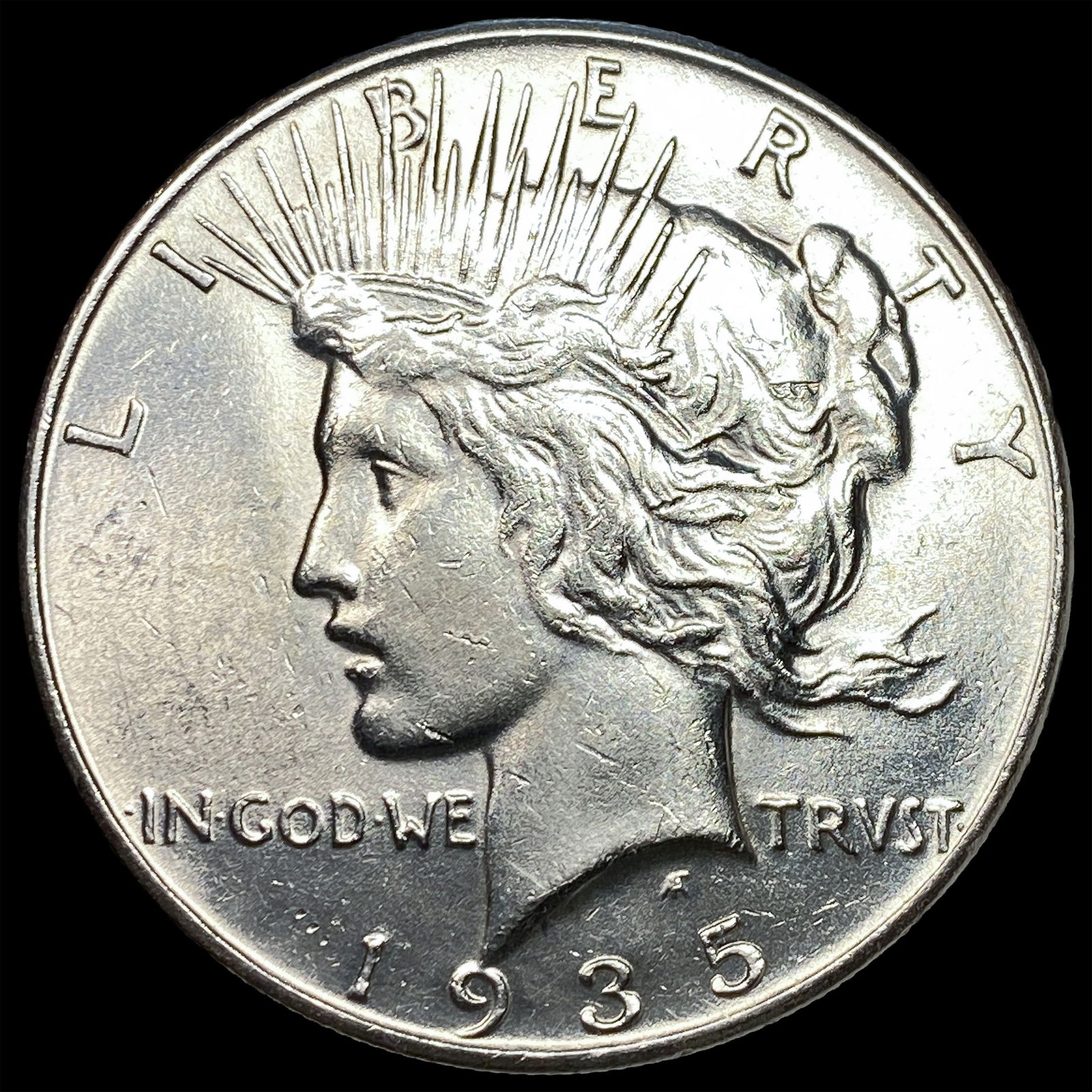 1935 Silver Peace Dollar UNCIRCULATED: 1935 Silver Peace Dollar UNCIRCULATED