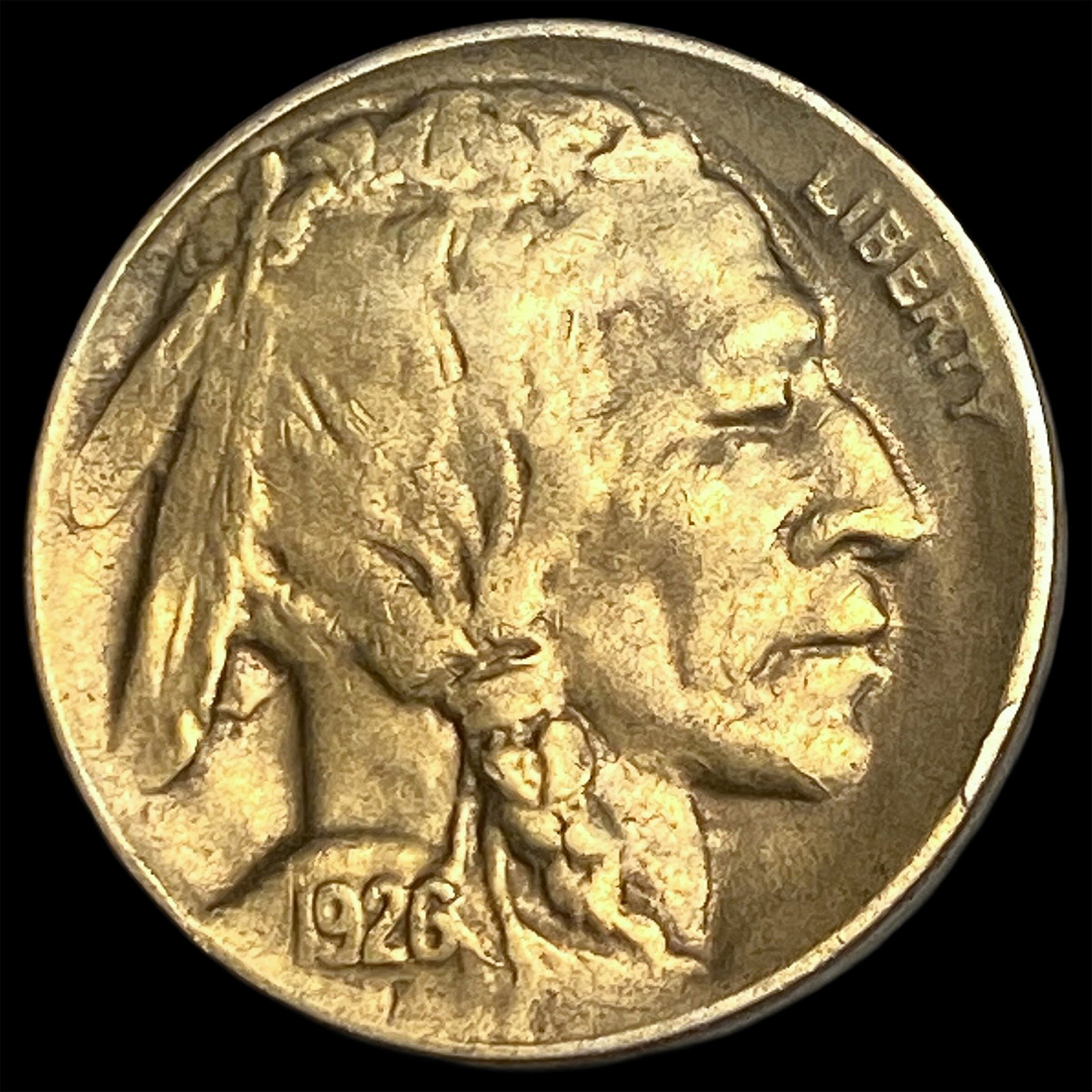 1926-D Buffalo Nickel CLOSELY UNCIRCULATED: 1926-D Buffalo Nickel CLOSELY UNCIRCULATED