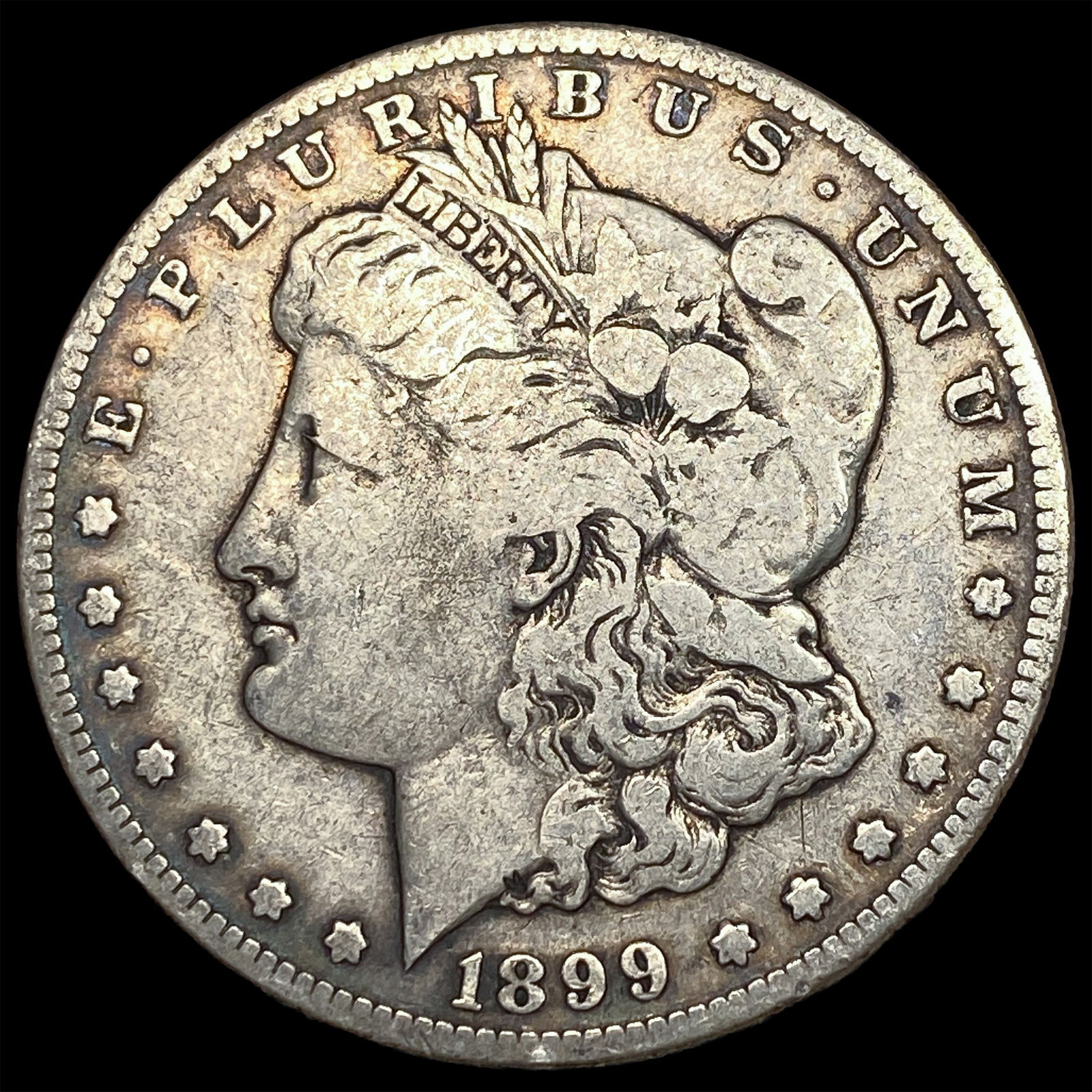 1899-S Silver Morgan Dollar LIGHTLY CIRCULATED: 1899-S Silver Morgan Dollar LIGHTLY CIRCULATED