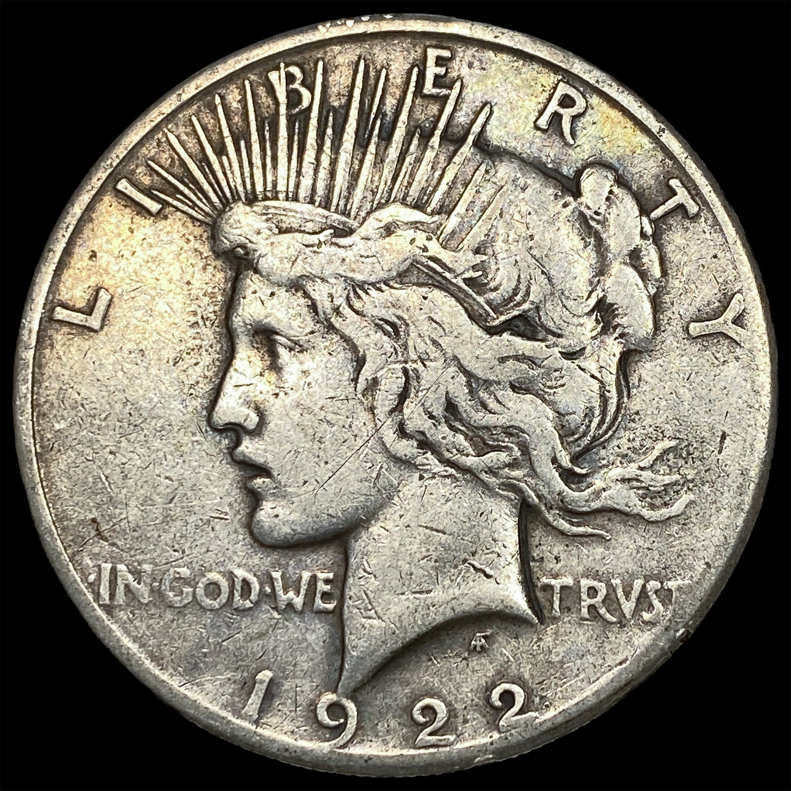 1922 Peace Silver Dollar LIGHTLY CIRCULATED: 1922 Peace Silver Dollar LIGHTLY CIRCULATED