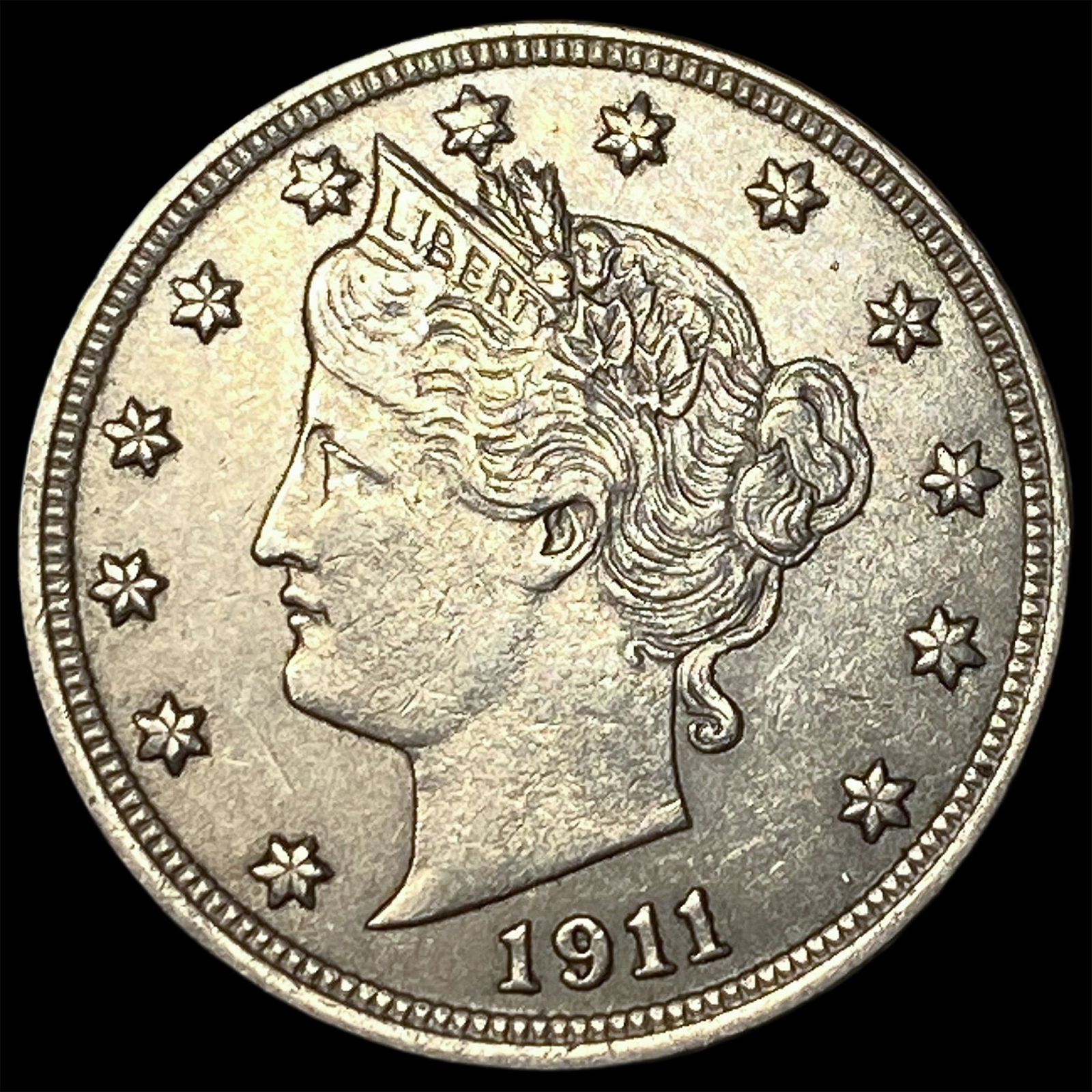 1911 Liberty Head Nickel CLOSELY UNCIRCULATED (1 of 2)