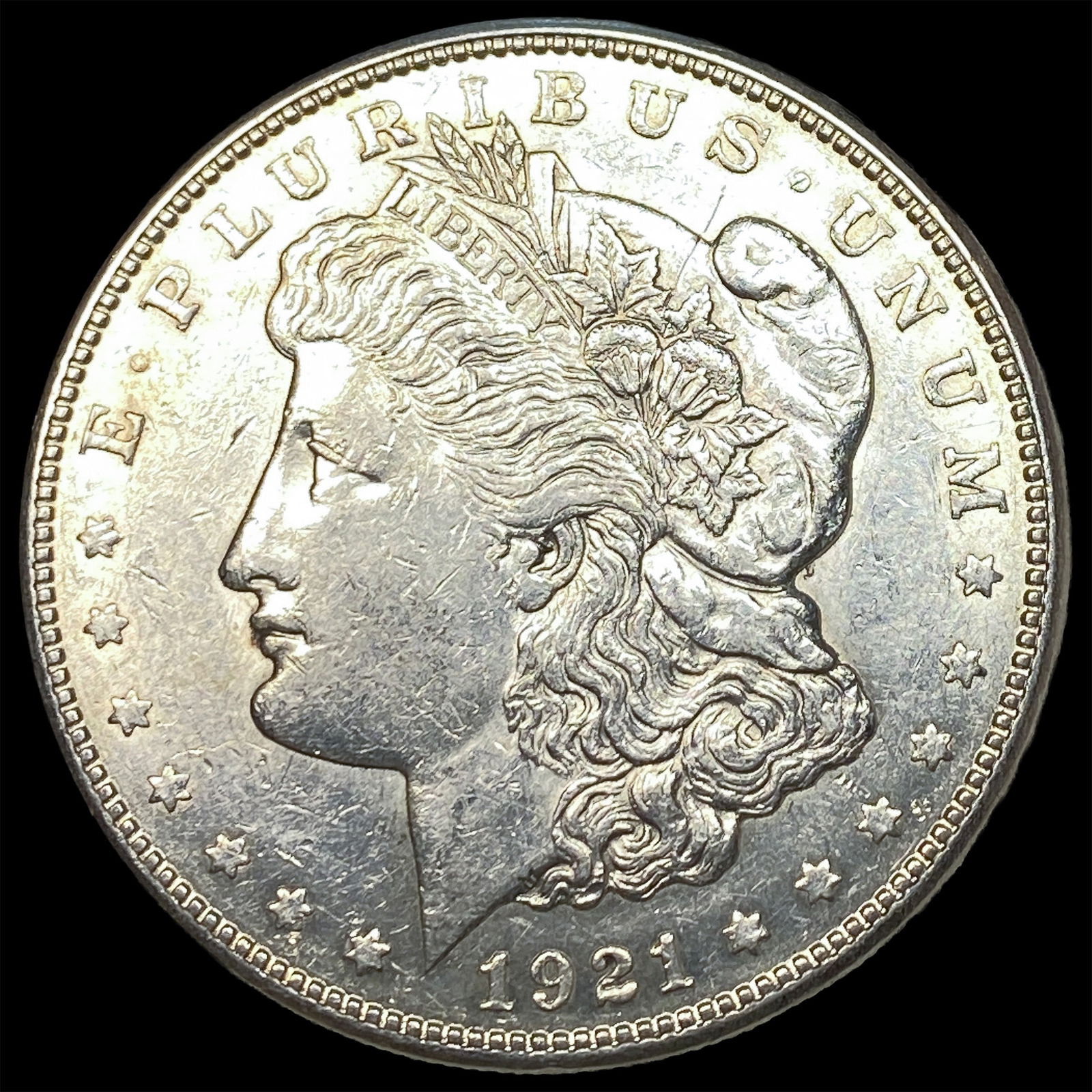 1921-S Silver Morgan Dollar CLOSELY UNCIRCULATED: 1921-S Silver Morgan Dollar CLOSELY UNCIRCULATED