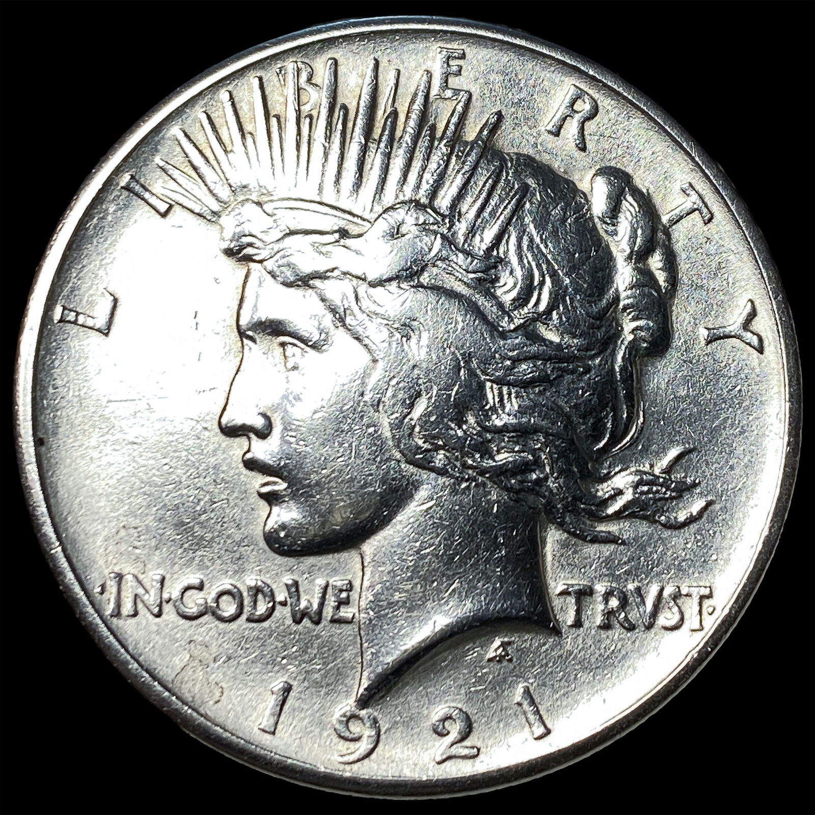 1921 Silver Peace Dollar UNCIRCULATED: 1921 Silver Peace Dollar UNCIRCULATED