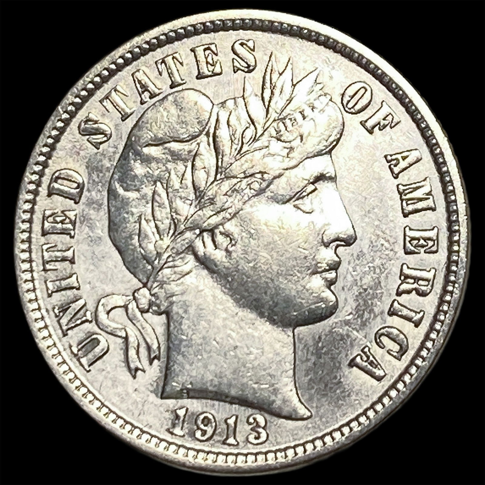 1913 Barber Dime UNCIRCULATED (1 of 2)