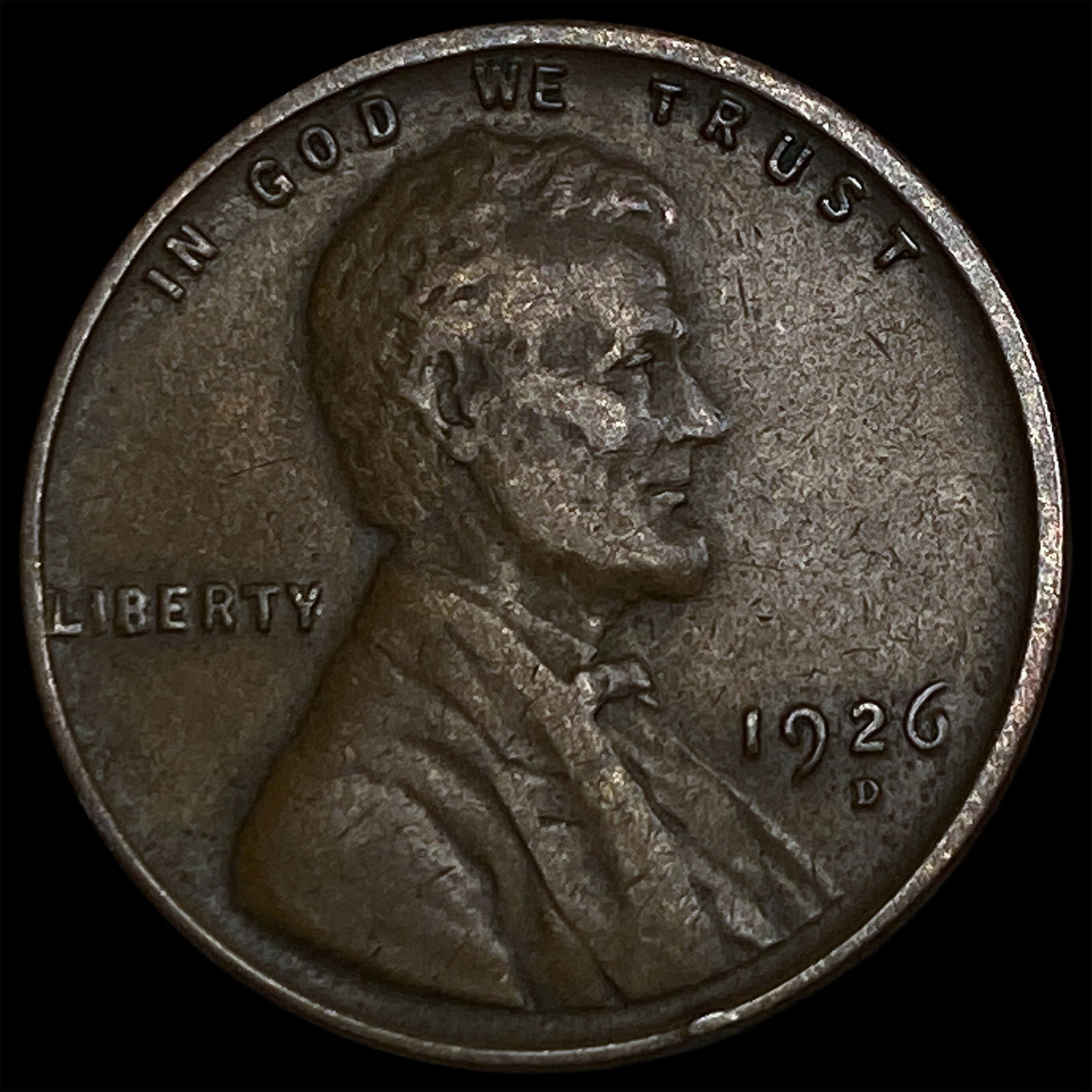 1926-D Lincoln Wheat Cent CLOSELY UNCIRCULATED: 1926-D Lincoln Wheat Cent CLOSELY UNCIRCULATED