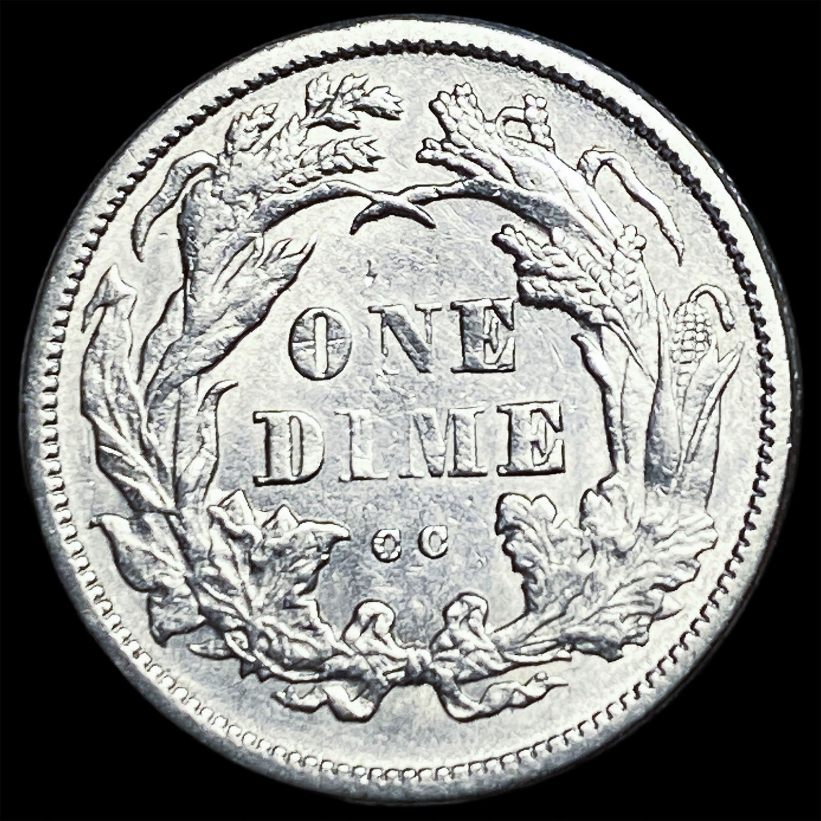 1875-CC Silver Dime UNCIRCULATED - 2