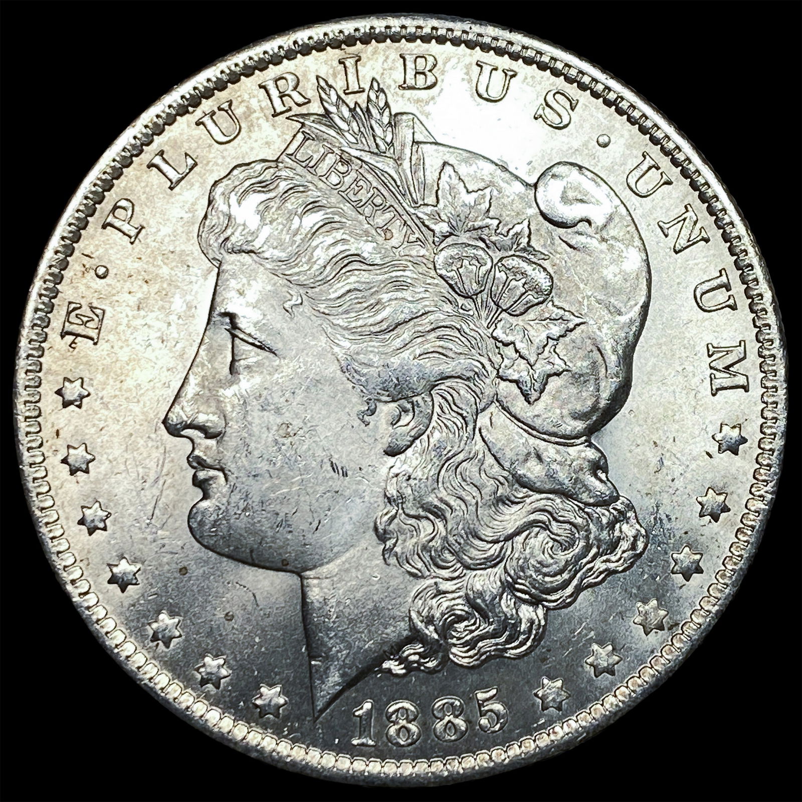 1885-O Silver Morgan Dollar CHOICE BU: 1885-O Silver Morgan Dollar CHOICE BU