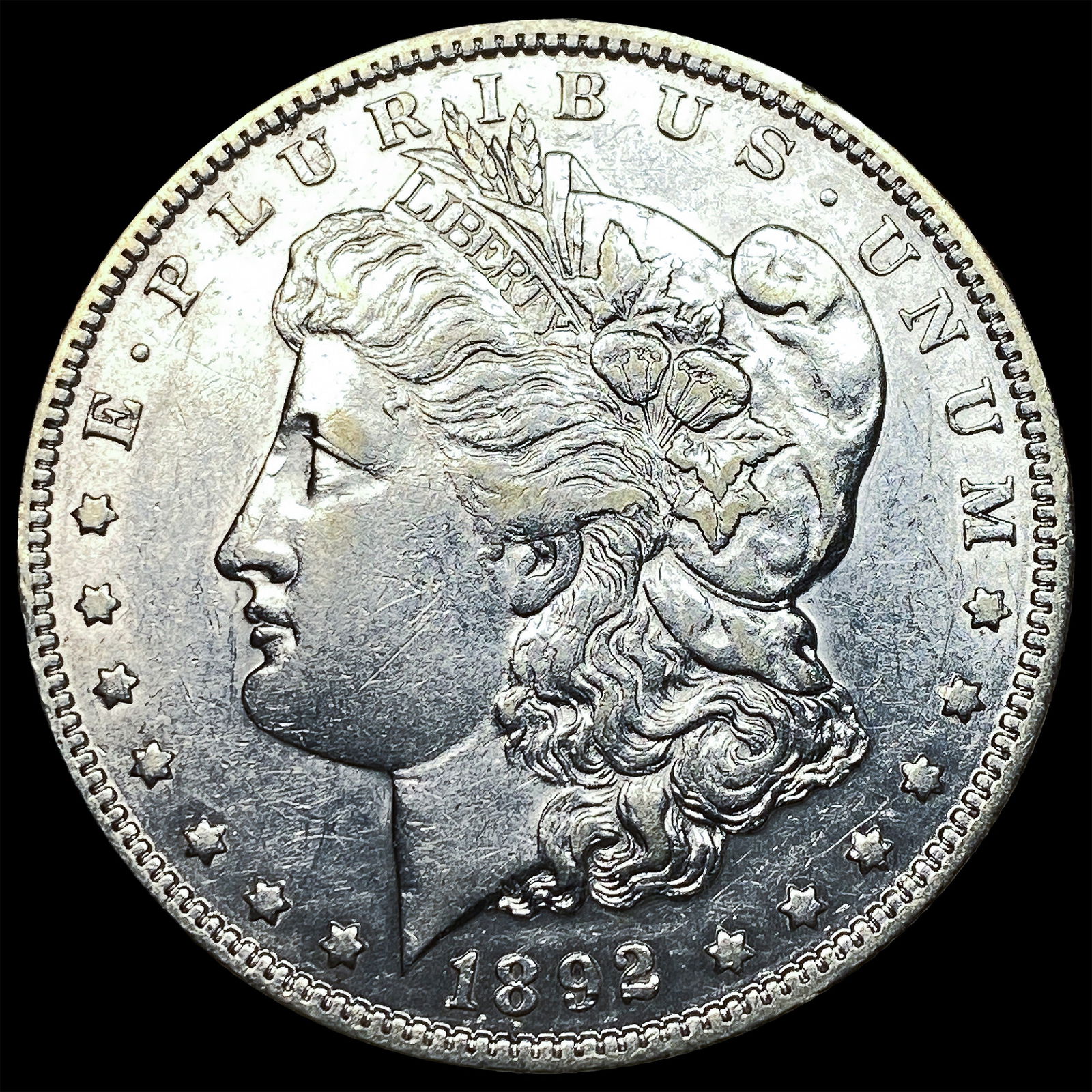 1892 Silver Morgan Dollar UNCIRCULATED: 1892 Silver Morgan Dollar UNCIRCULATED