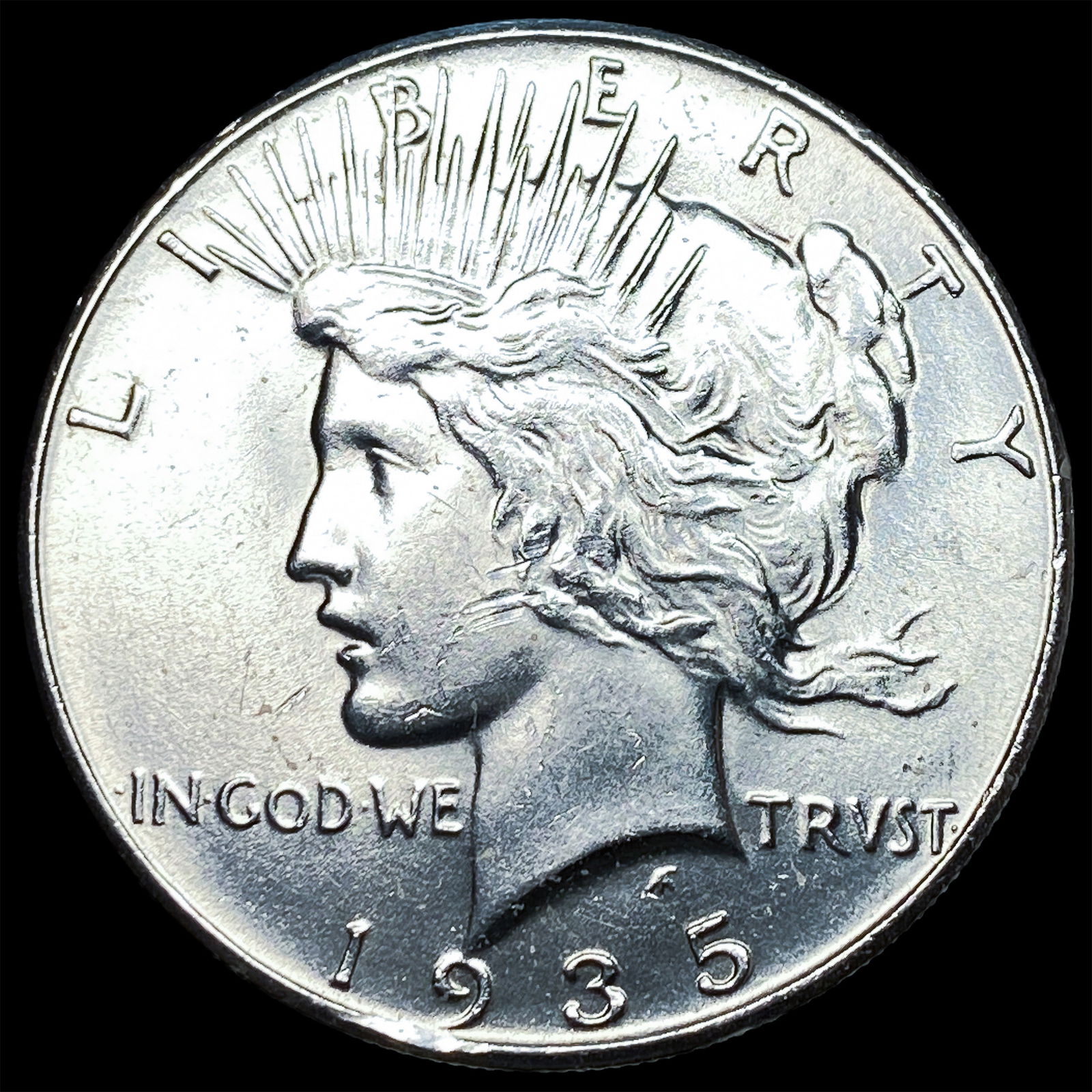 1935 Silver Peace Dollar UNCIRCULATED: 1935 Silver Peace Dollar UNCIRCULATED
