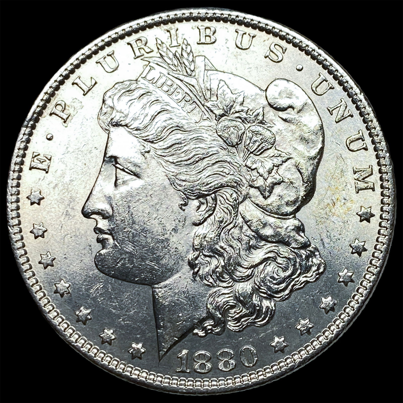 1880 Morgan Silver Dollar CHOICE BU: 1880 Morgan Silver Dollar CHOICE BU