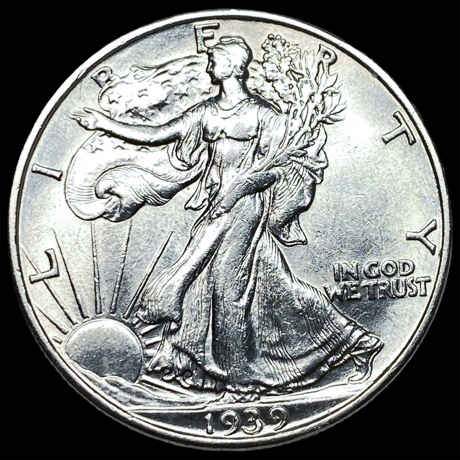 1939 Walking Liberty Half Dollar UNCIRCULATED: 1939 Walking Liberty Half Dollar UNCIRCULATED
