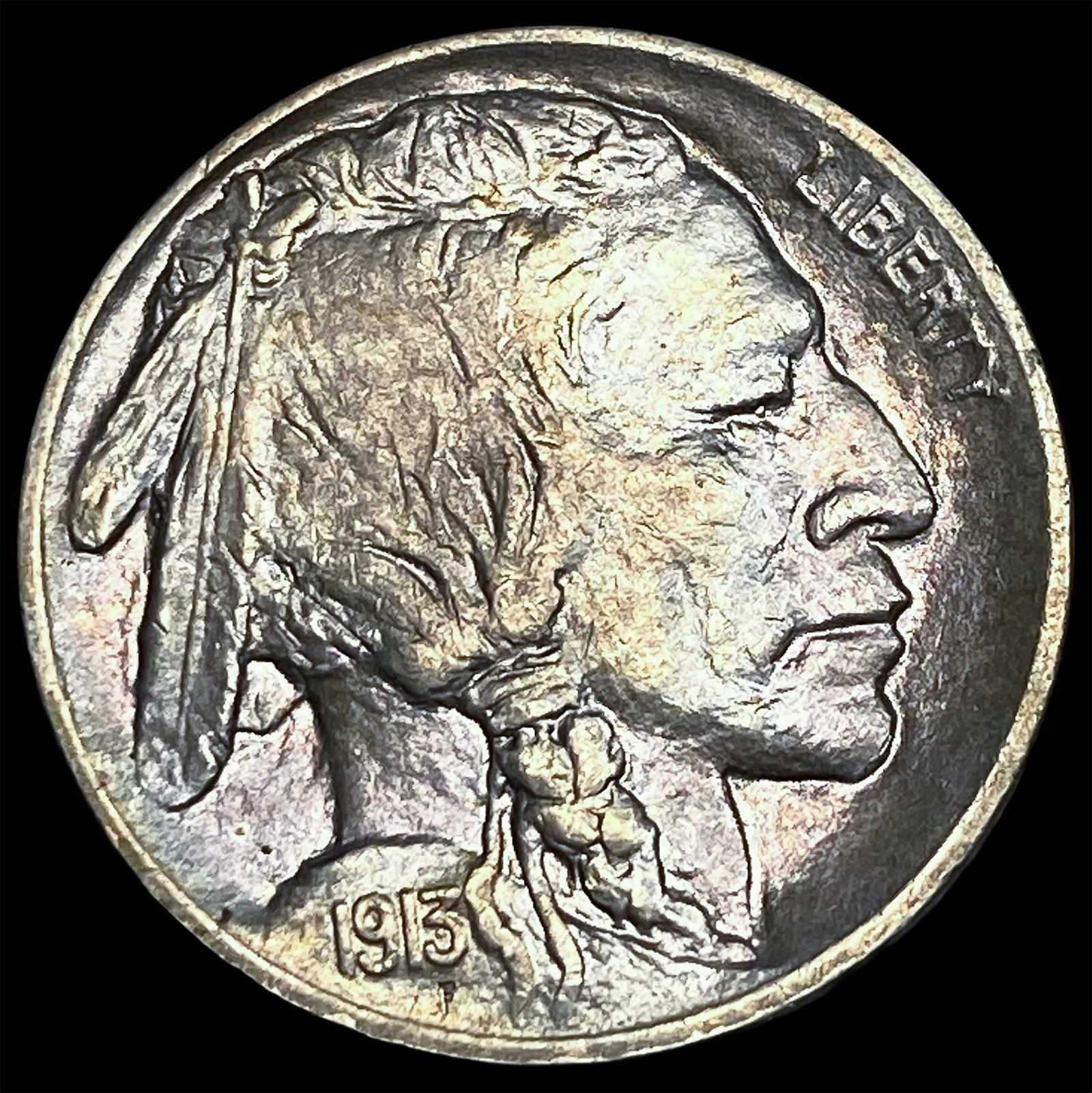 1913 Type 1 Type 1 Buffalo Nickel UNCIRCULATED: 1913 Type 1 Type 1 Buffalo Nickel UNCIRCULATED