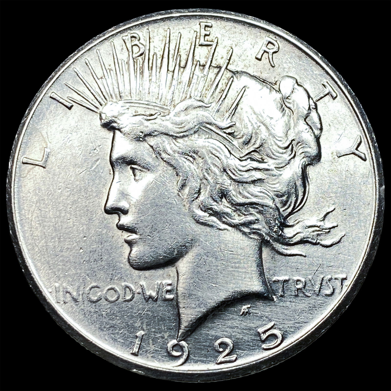 1925-S Silver Peace Dollar UNCIRCULATED: 1925-S Silver Peace Dollar UNCIRCULATED