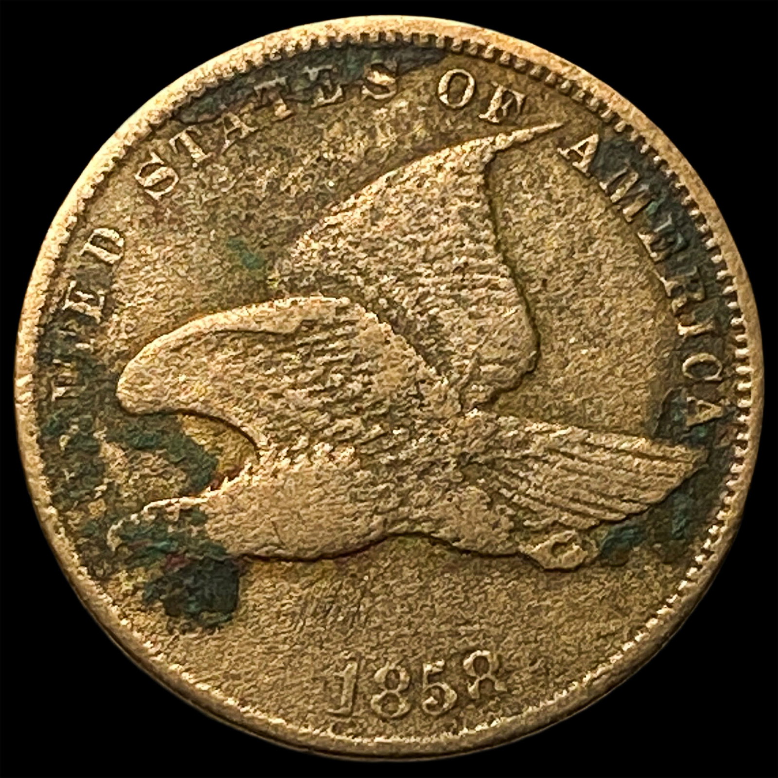 1858 Flying Eagle Cent LIGHTLY CIRCULATED: 1858 Flying Eagle Cent LIGHTLY CIRCULATED