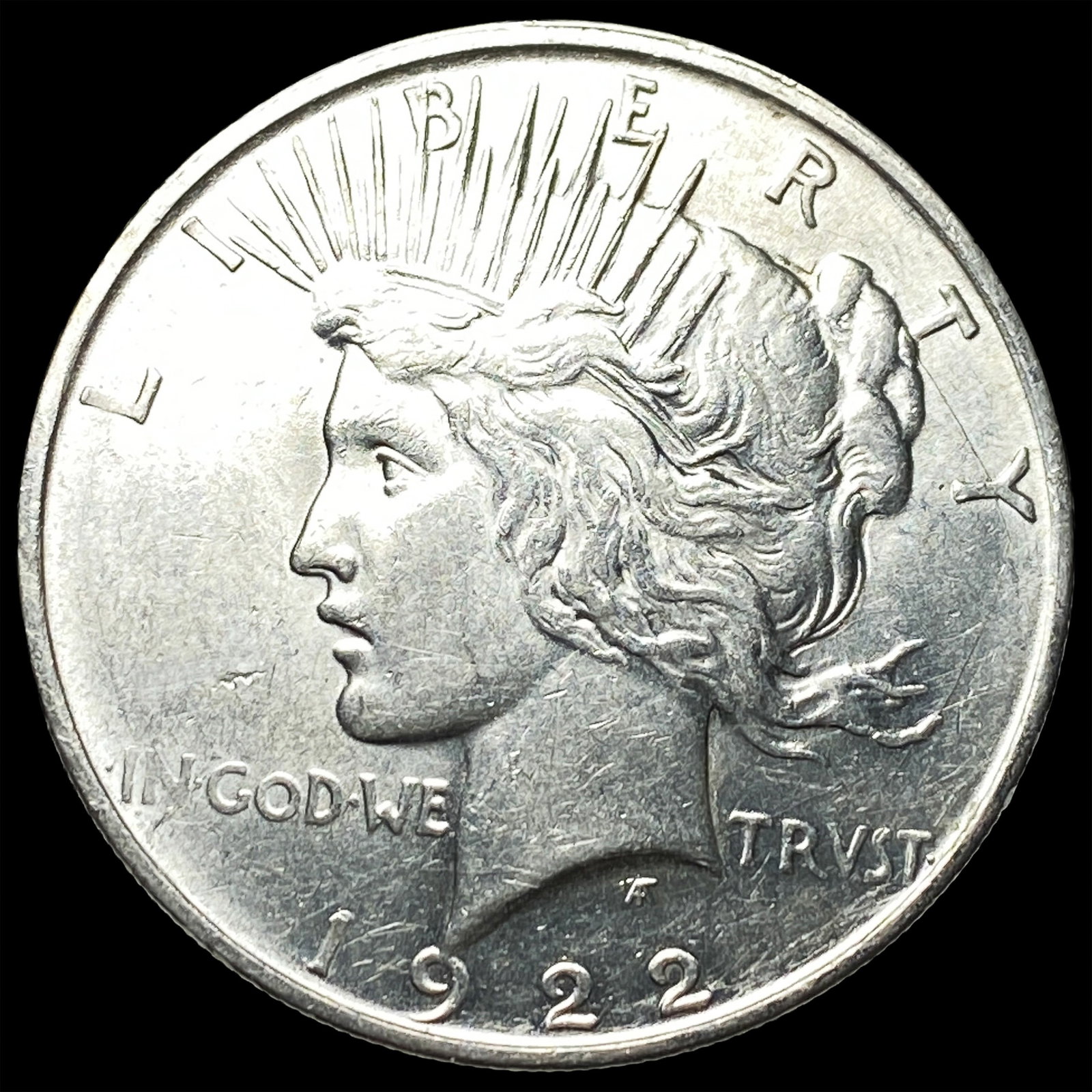 1922 Silver Peace Dollar UNCIRCULATED: 1922 Silver Peace Dollar UNCIRCULATED