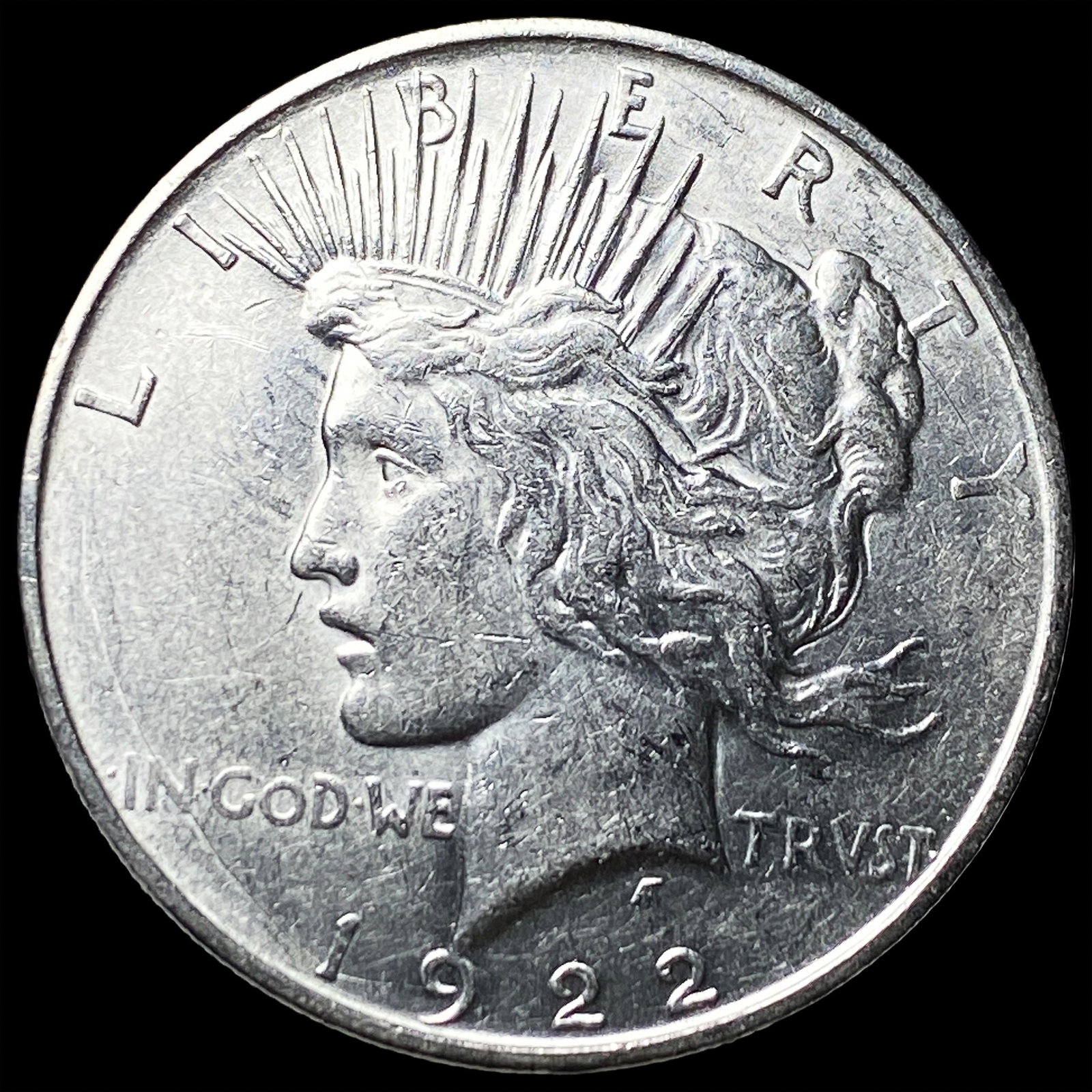 1922 Silver Peace Dollar UNCIRCULATED: 1922 Silver Peace Dollar UNCIRCULATED