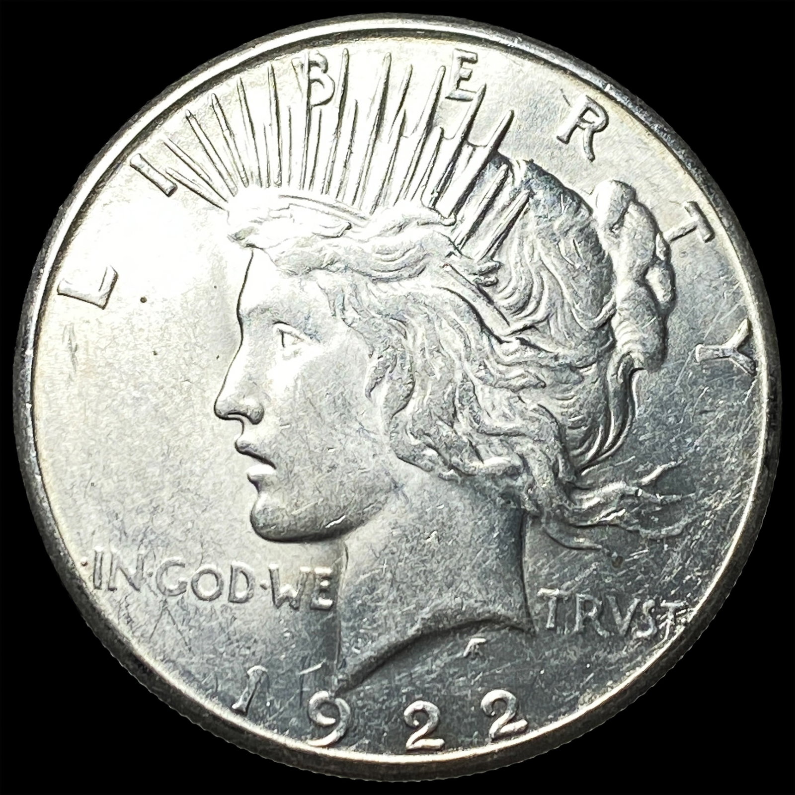 1922 Silver Peace Dollar UNCIRCULATED: 1922 Silver Peace Dollar UNCIRCULATED