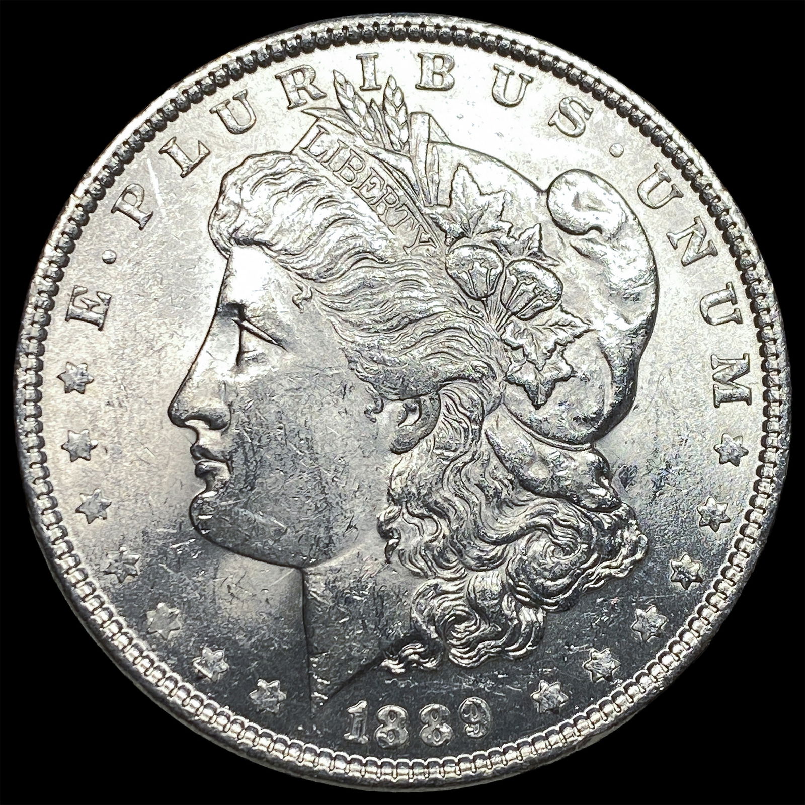 1889 Silver Morgan Dollar UNCIRCULATED: 1889 Silver Morgan Dollar UNCIRCULATED