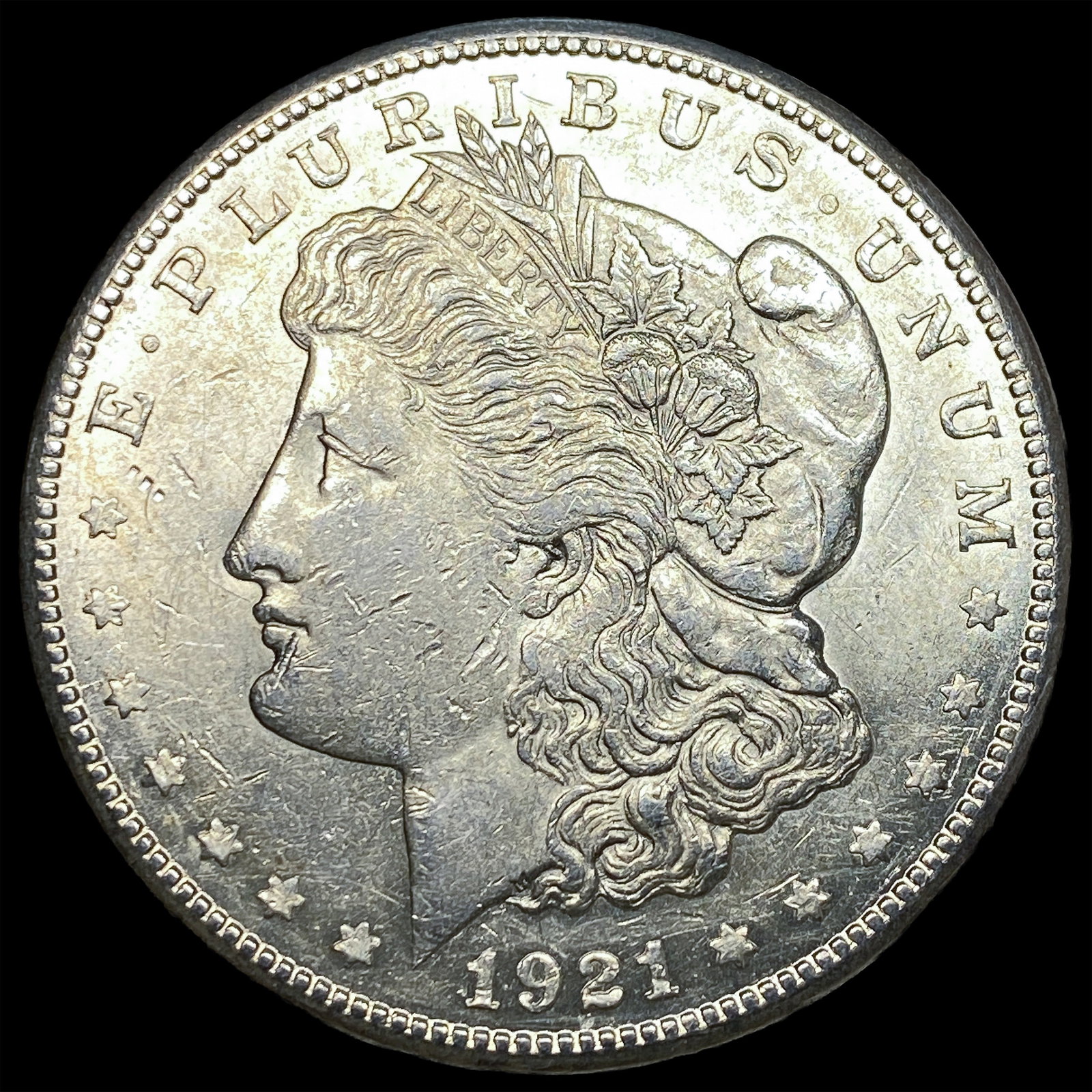 1921-S Silver Morgan Dollar CLOSELY UNCIRCULATED: 1921-S Silver Morgan Dollar CLOSELY UNCIRCULATED
