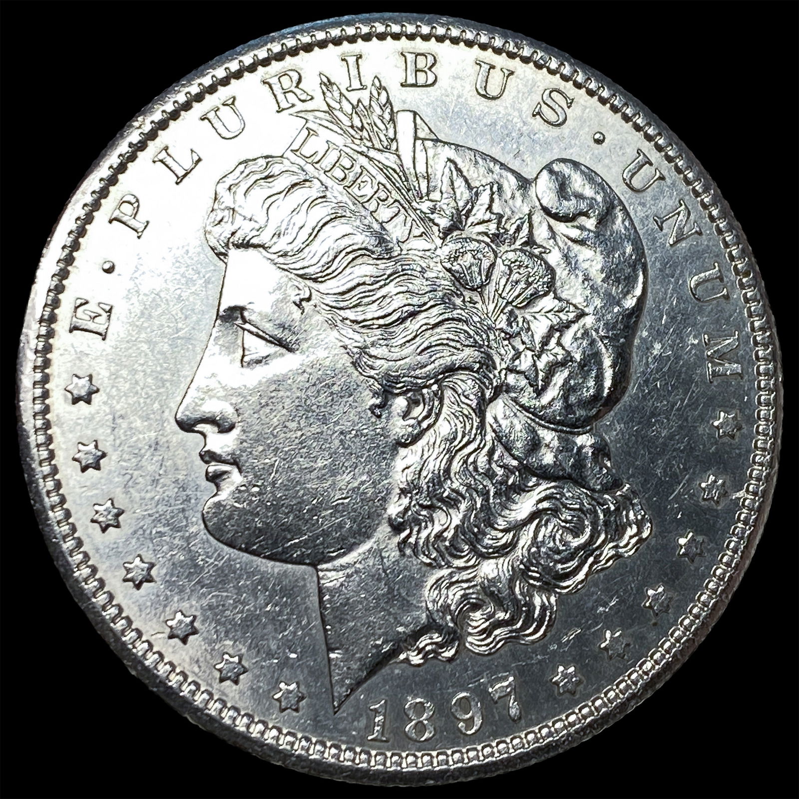 1897-S Silver Morgan Dollar UNCIRCULATED: 1897-S Silver Morgan Dollar UNCIRCULATED