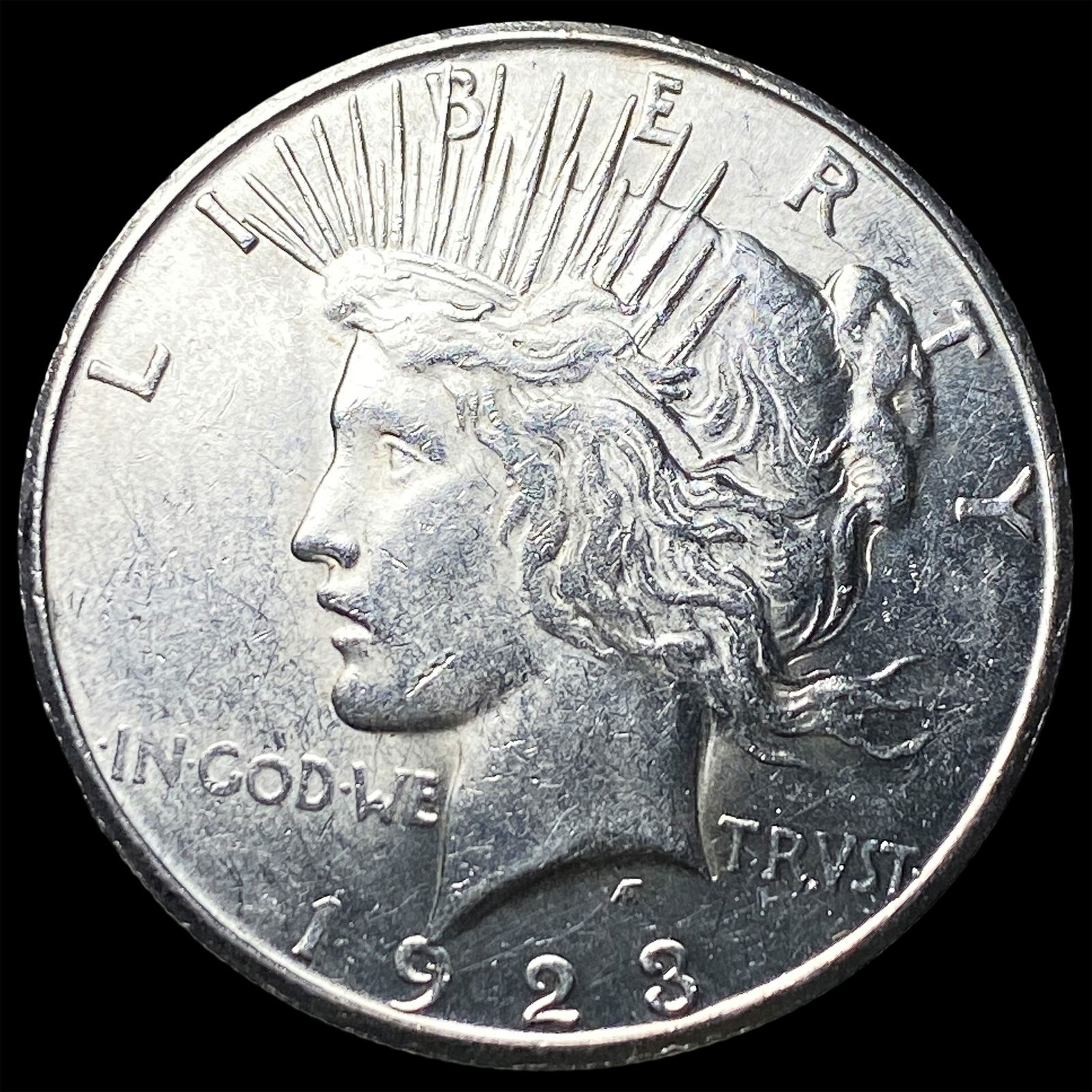 1923 Silver Peace Dollar UNCIRCULATED: 1923 Silver Peace Dollar UNCIRCULATED