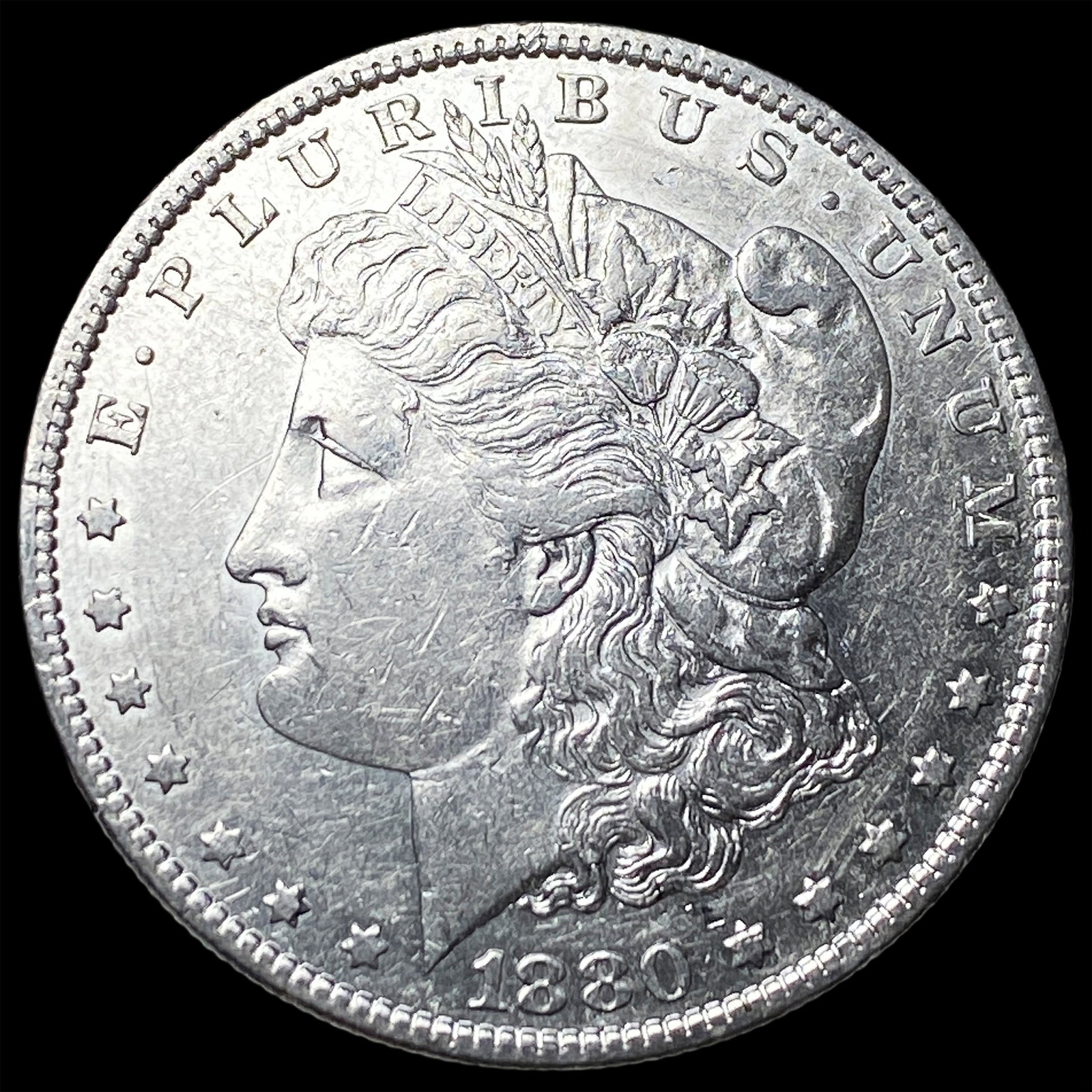 1880-O Silver Morgan Dollar CLOSELY UNCIRCULATED: 1880-O Silver Morgan Dollar CLOSELY UNCIRCULATED