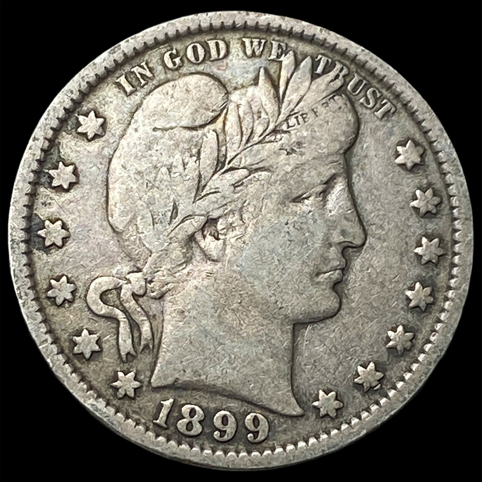 1899 Barber Quarter LIGHTLY CIRCULATED (1 of 2)