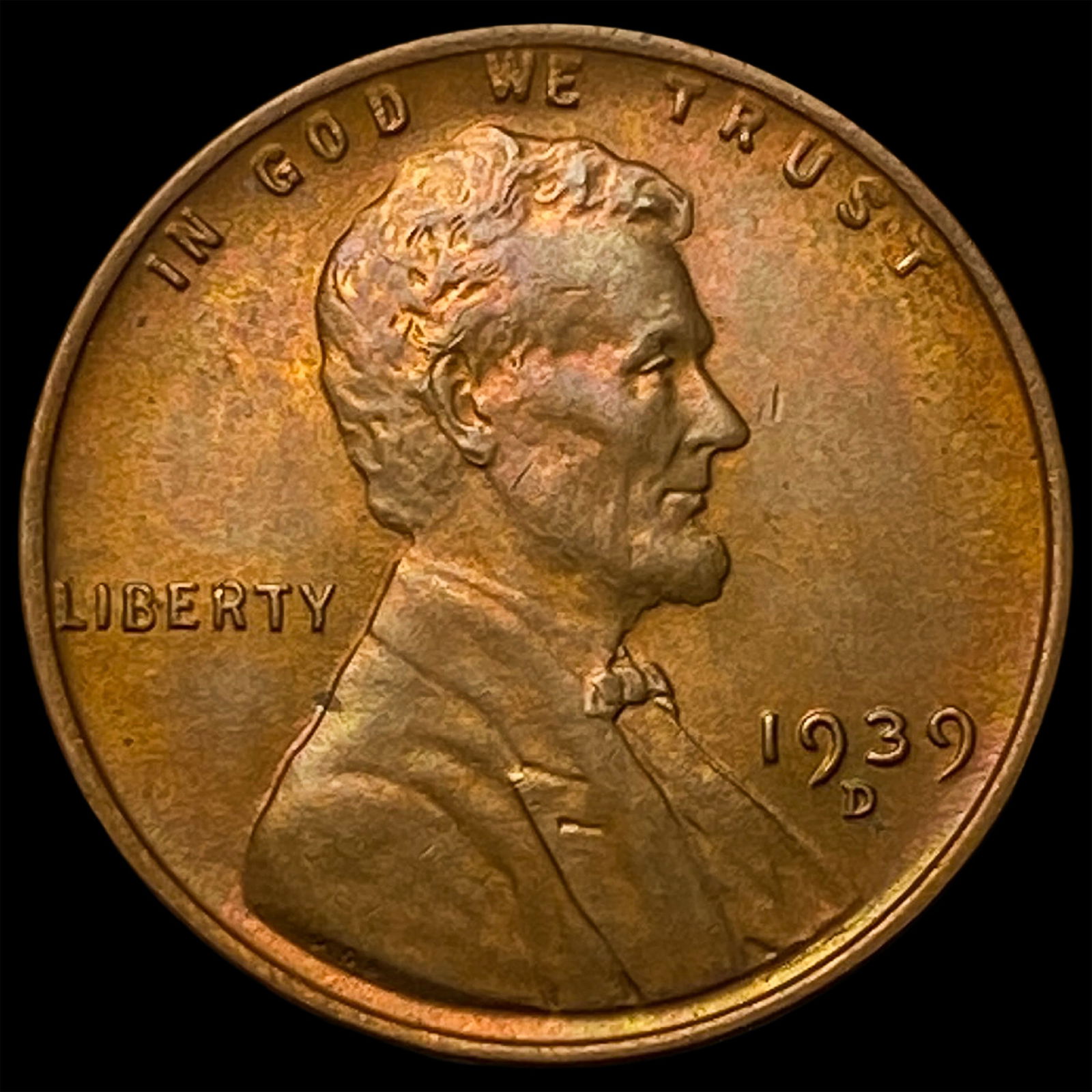 1939-D Lincoln Wheat Cent GEM BU (1 of 2)