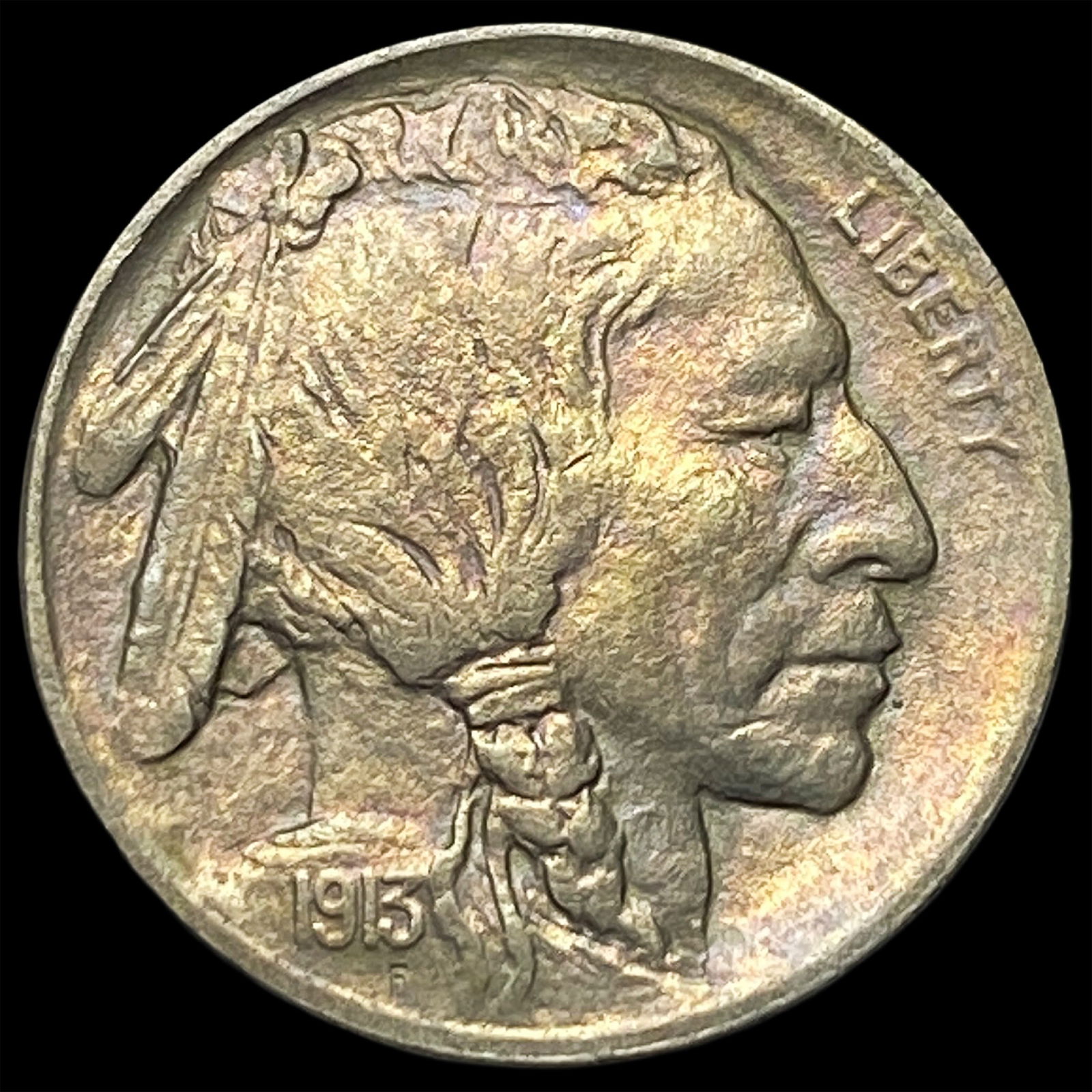 1913 Type 1 Buffalo Nickel CHOICE BU: 1913 Type 1 Buffalo Nickel CHOICE BU