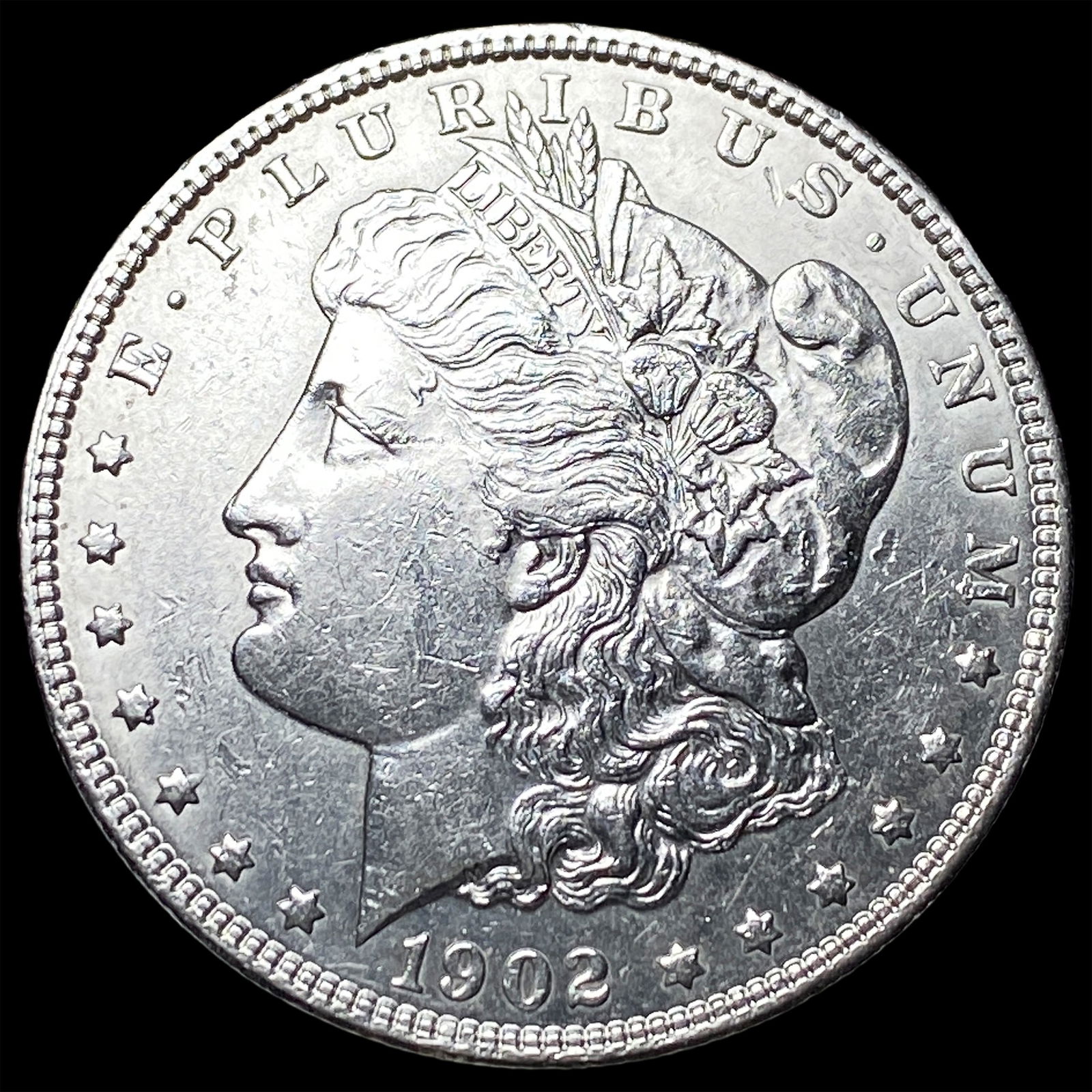 1902 Morgan Silver Dollar CHOICE AU: 1902 Morgan Silver Dollar CHOICE AU