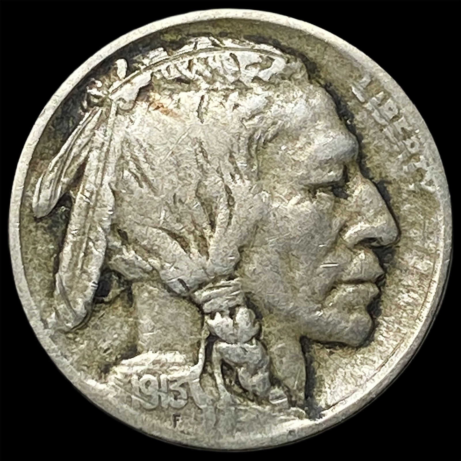 1915-D Buffalo Nickel CLOSELY UNCIRCULATED: 1915-D Buffalo Nickel CLOSELY UNCIRCULATED