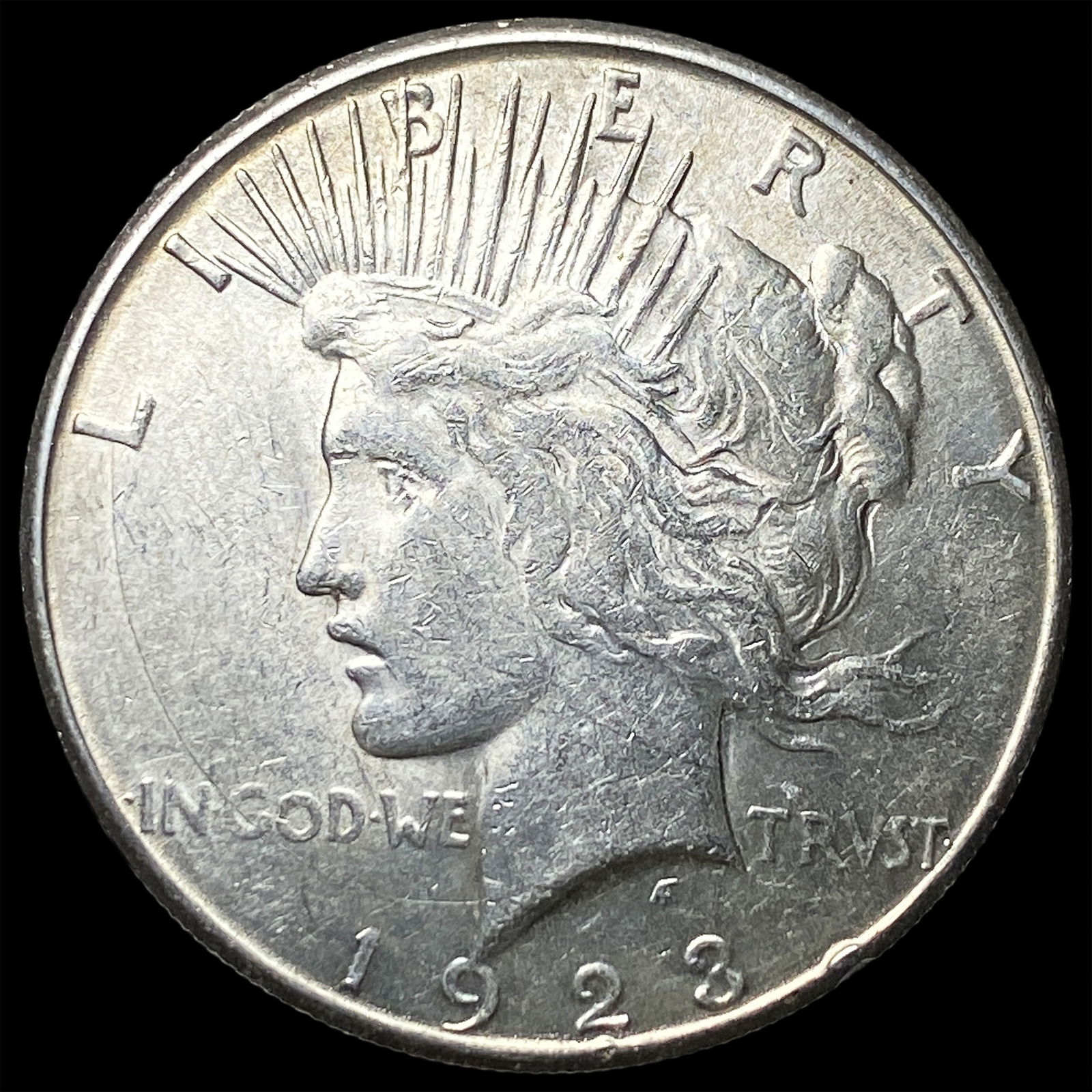 1923 Silver Peace Dollar UNCIRCULATED: 1923 Silver Peace Dollar UNCIRCULATED