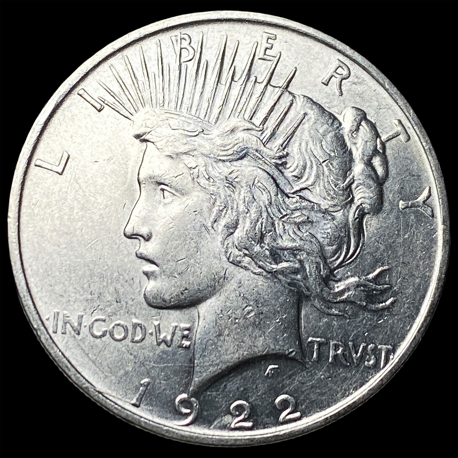 1922 Silver Peace Dollar UNCIRCULATED: 1922 Silver Peace Dollar UNCIRCULATED
