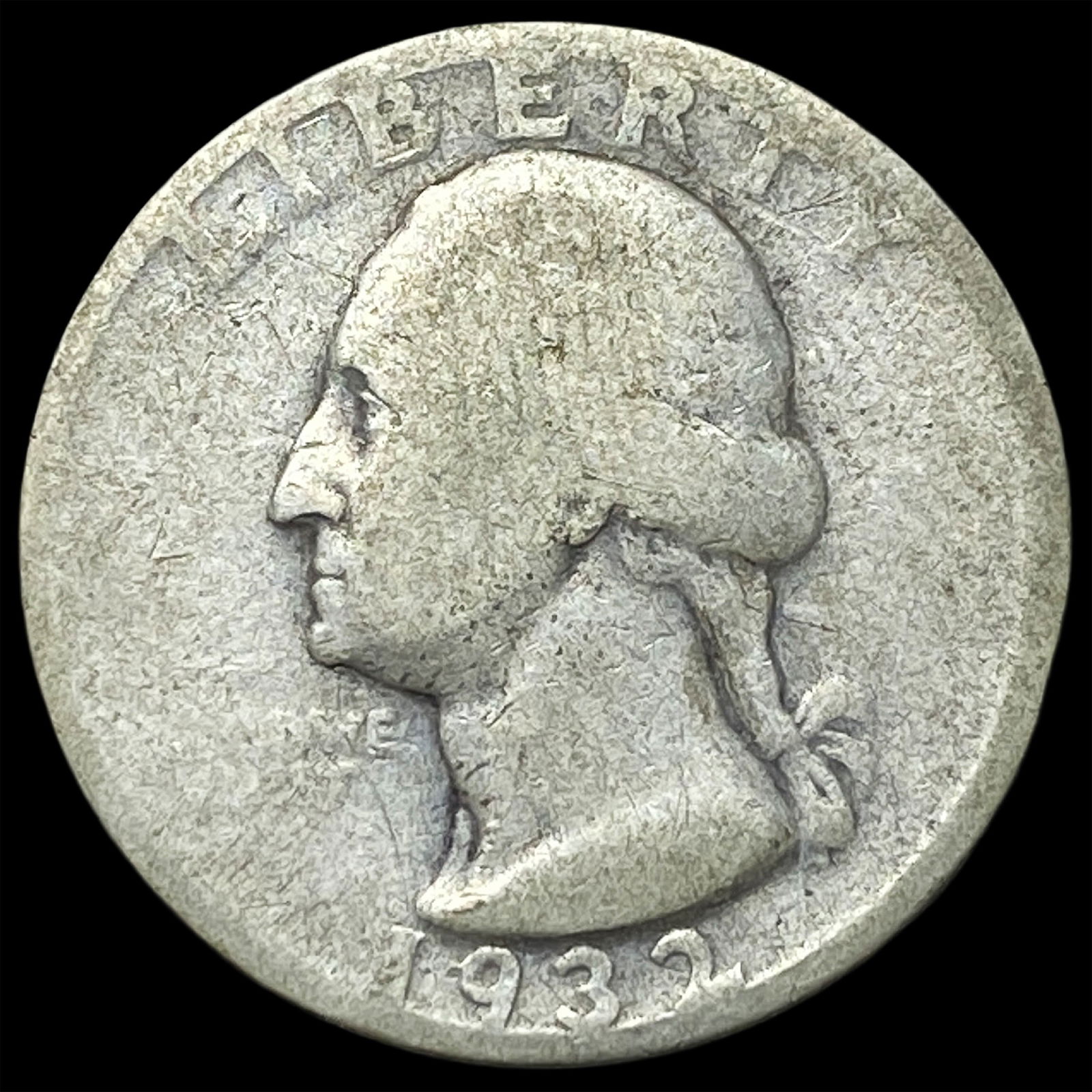 1932-D Silver Washington Quarter NICELY CIRCULATED: 1932-D Silver Washington Quarter NICELY CIRCULATED